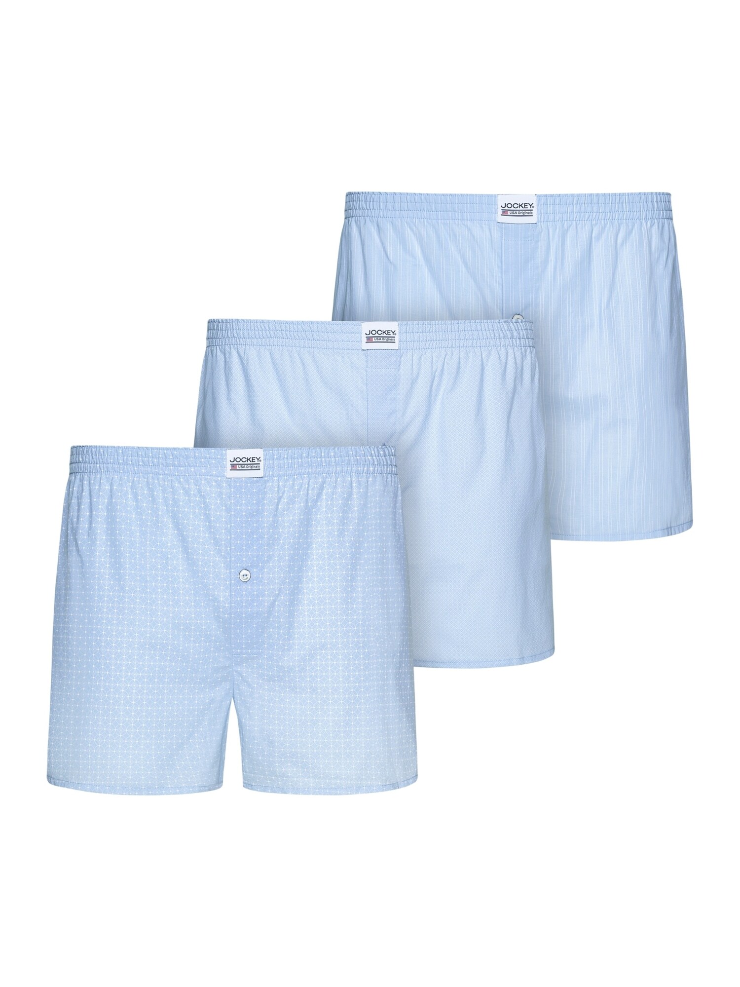 Jockey Boxershorts Boxer Woven - 3 Pack