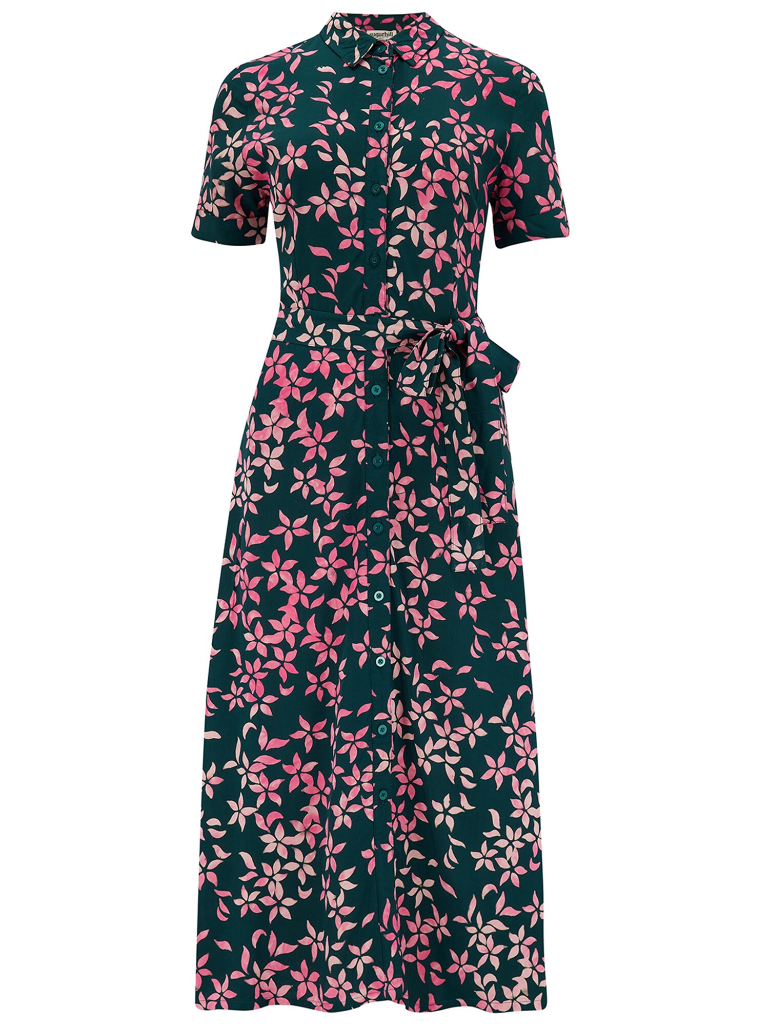 Sugarhill Brighton Vestido 'Melissa '  navy / rosa