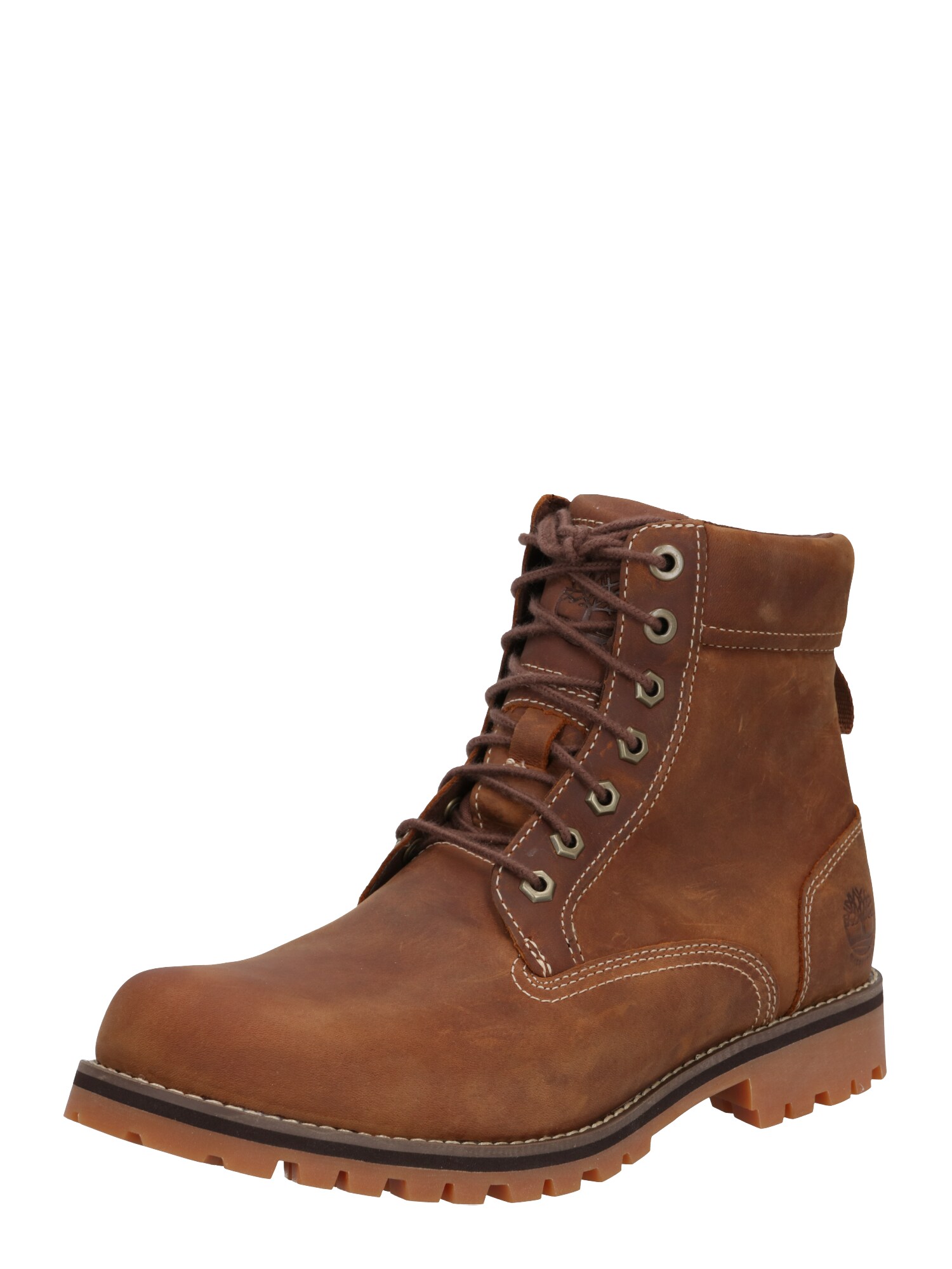 TIMBERLAND Suvarstomieji batai 'Rugged WP II 6in PT Bt'  ruda