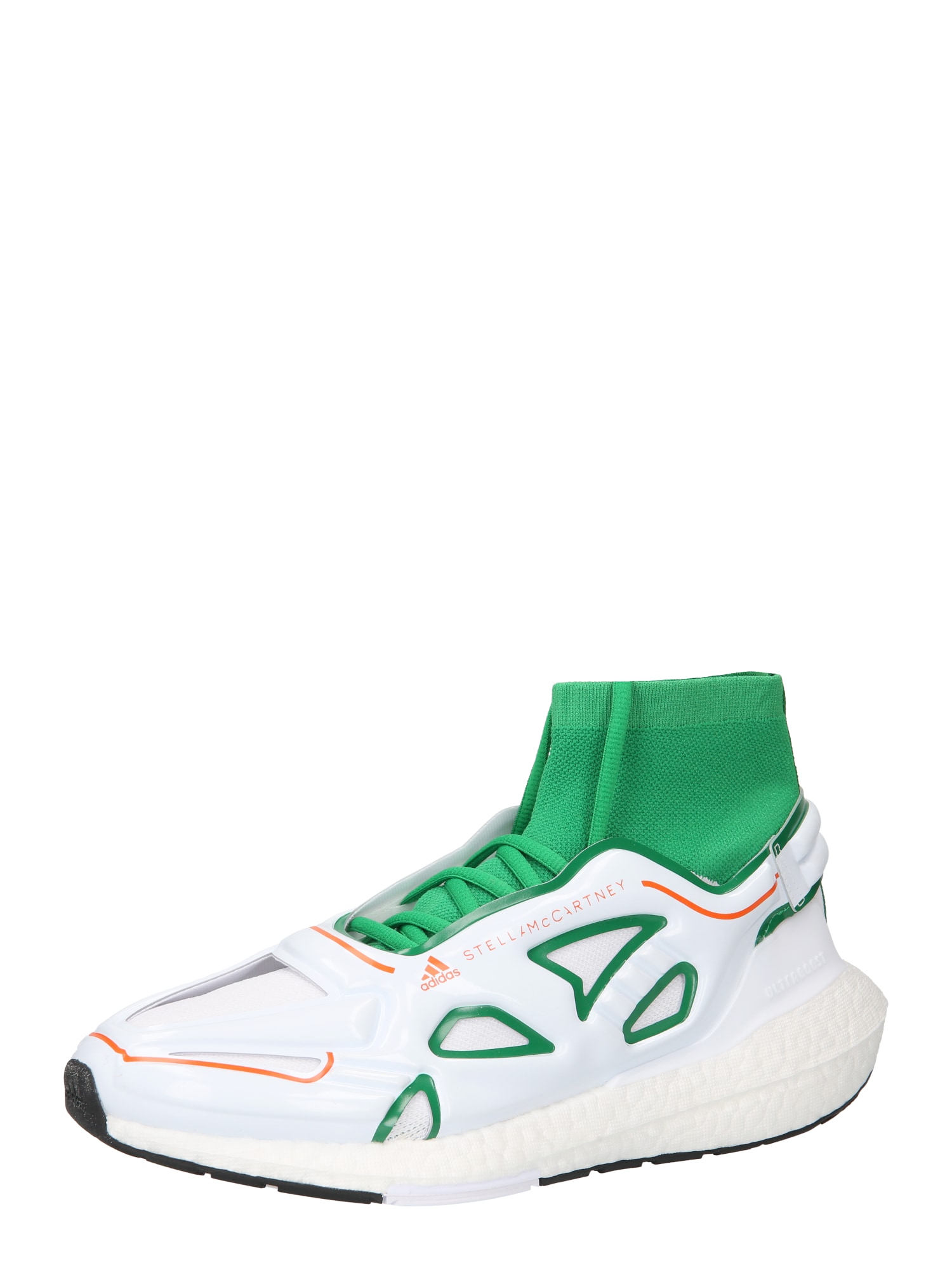 ADIDAS BY STELLA MCCARTNEY Bėgimo batai 'Ultraboost 22' žalia / oranžinė / balta