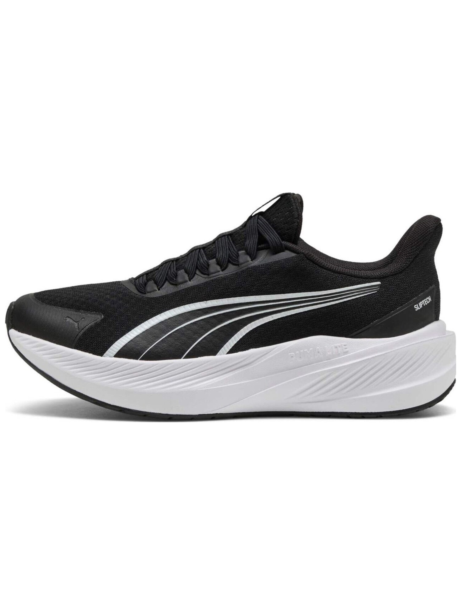 PUMA Pantofi sport Dasher Lite Sliptech negru / alb