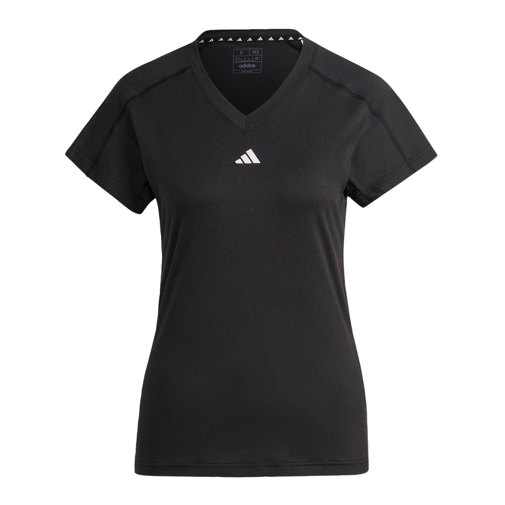 ADIDAS PERFORMANCE Tricou funcțional Train Essentials  negru / alb