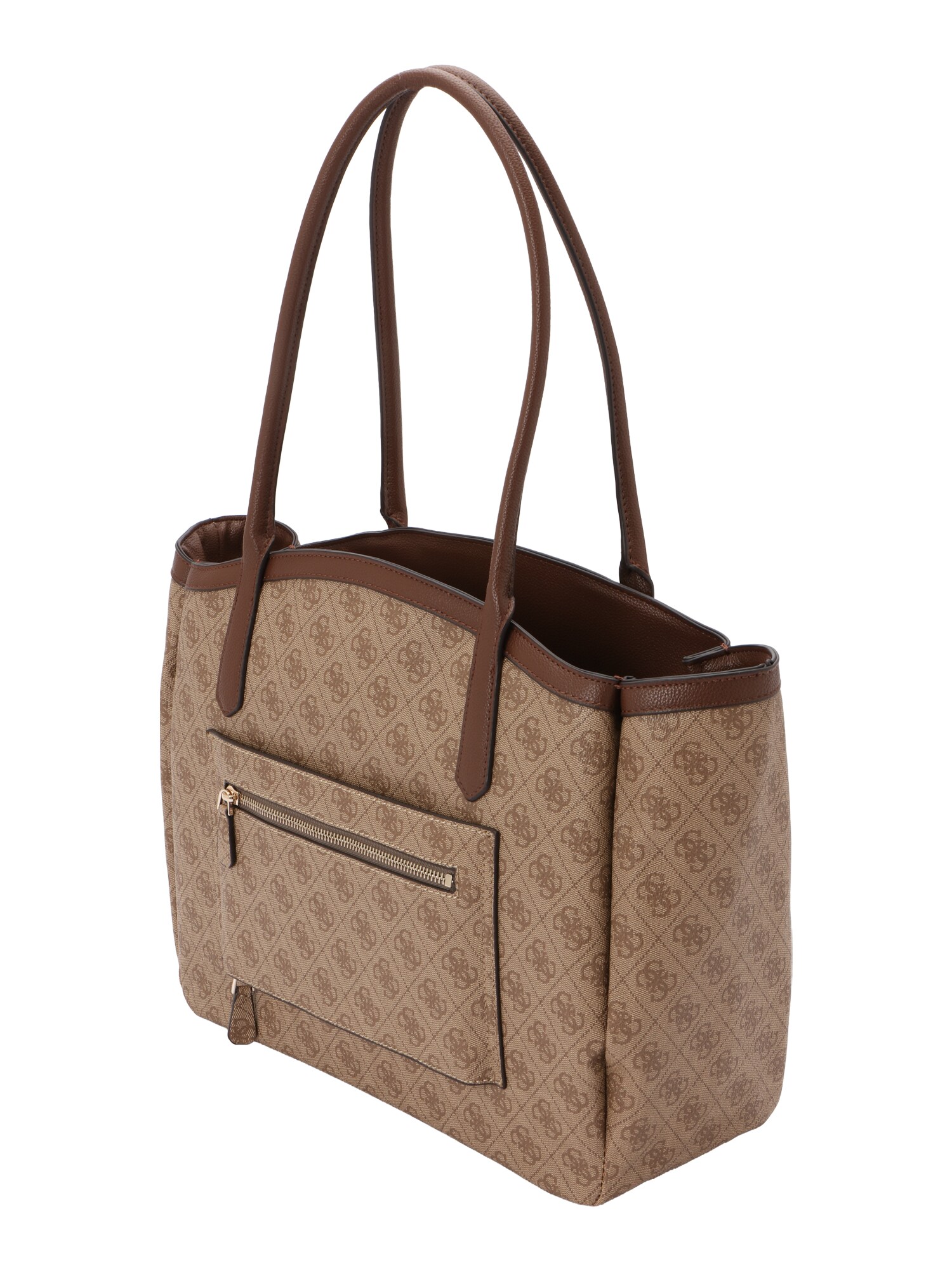 GUESS Bolso de mano 'Lindsey'  marrón / umbra