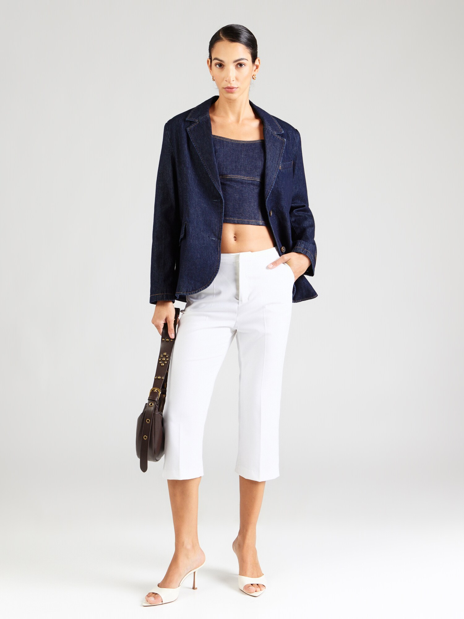 GUESS Top 'Zelda'  azul oscuro – imagen 4