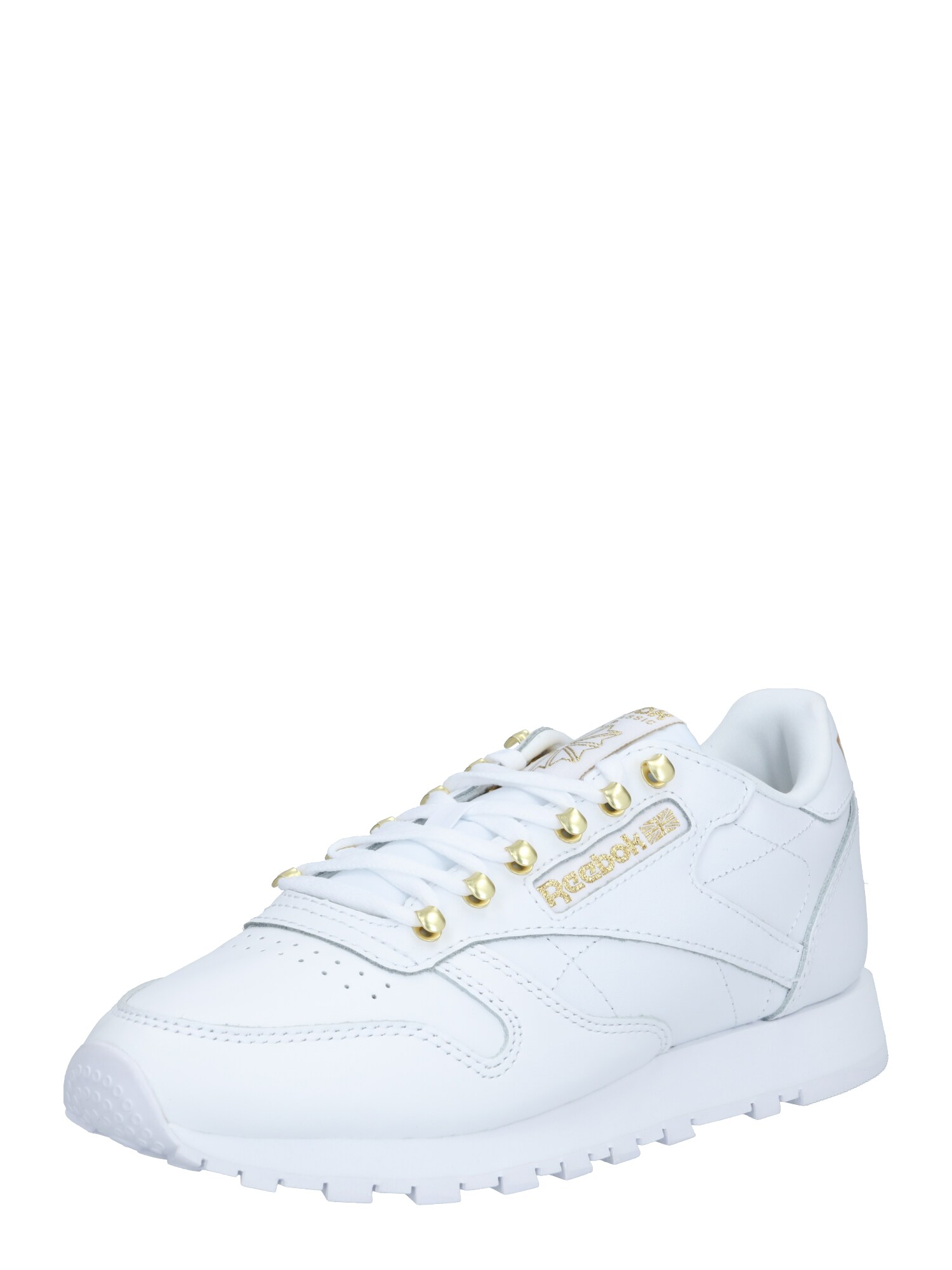 Reebok Classic Sportbačiai be auliuko  balta / auksas