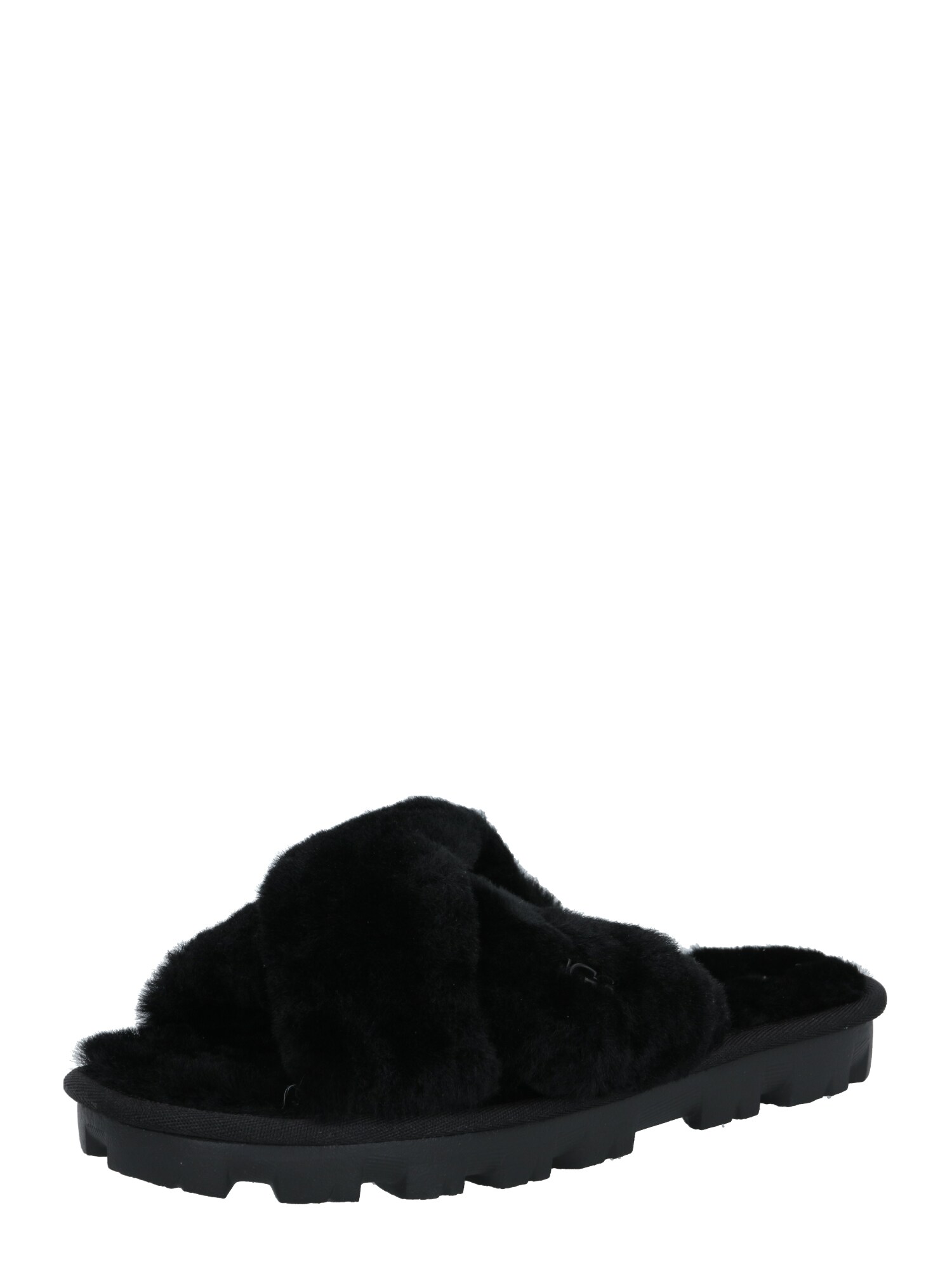 UGG Naminės šlepetės 'FUZZETTE'  juoda