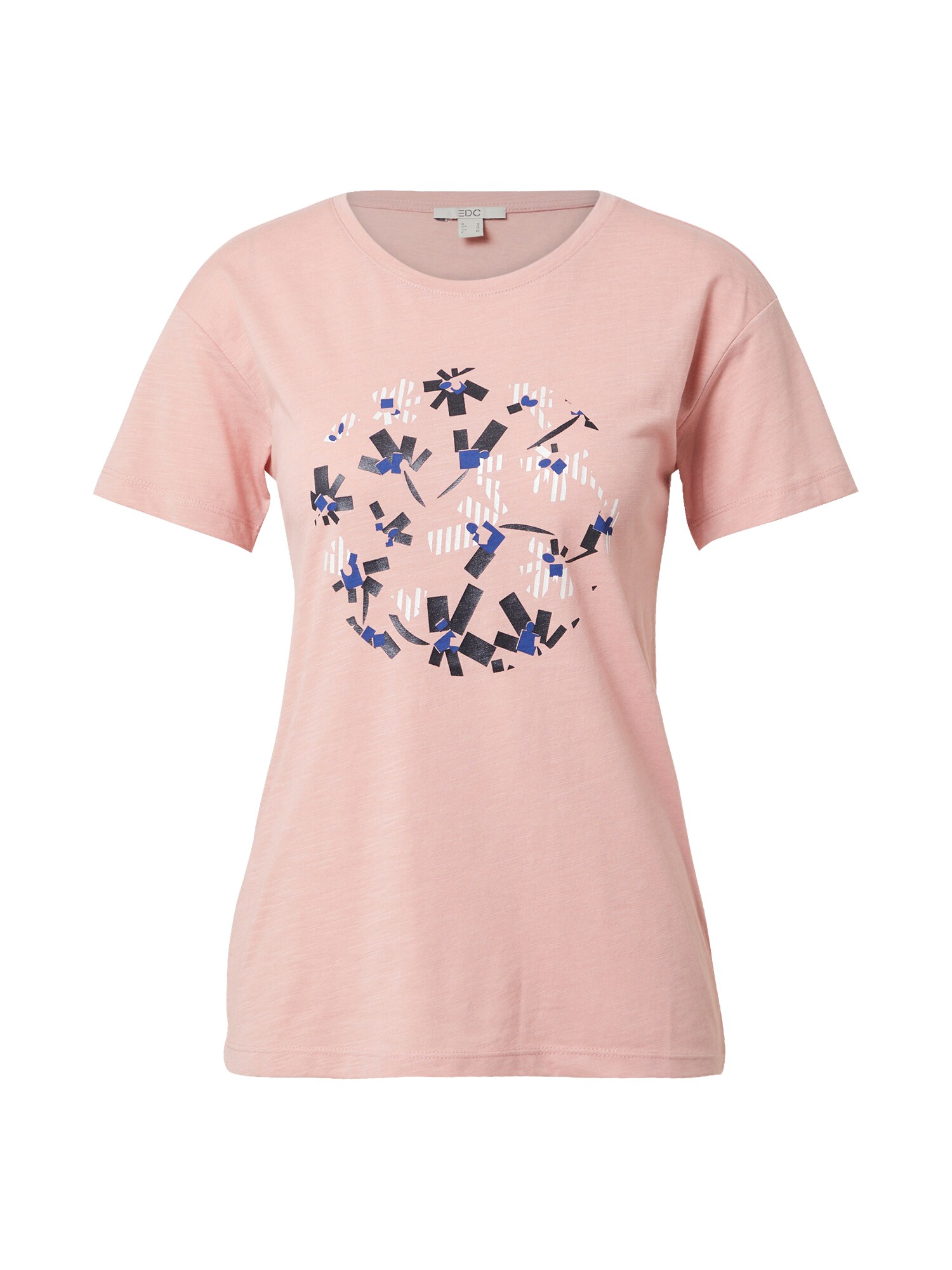 EDC BY ESPRIT Marškinėliai  rožinė / mišrios spalvos