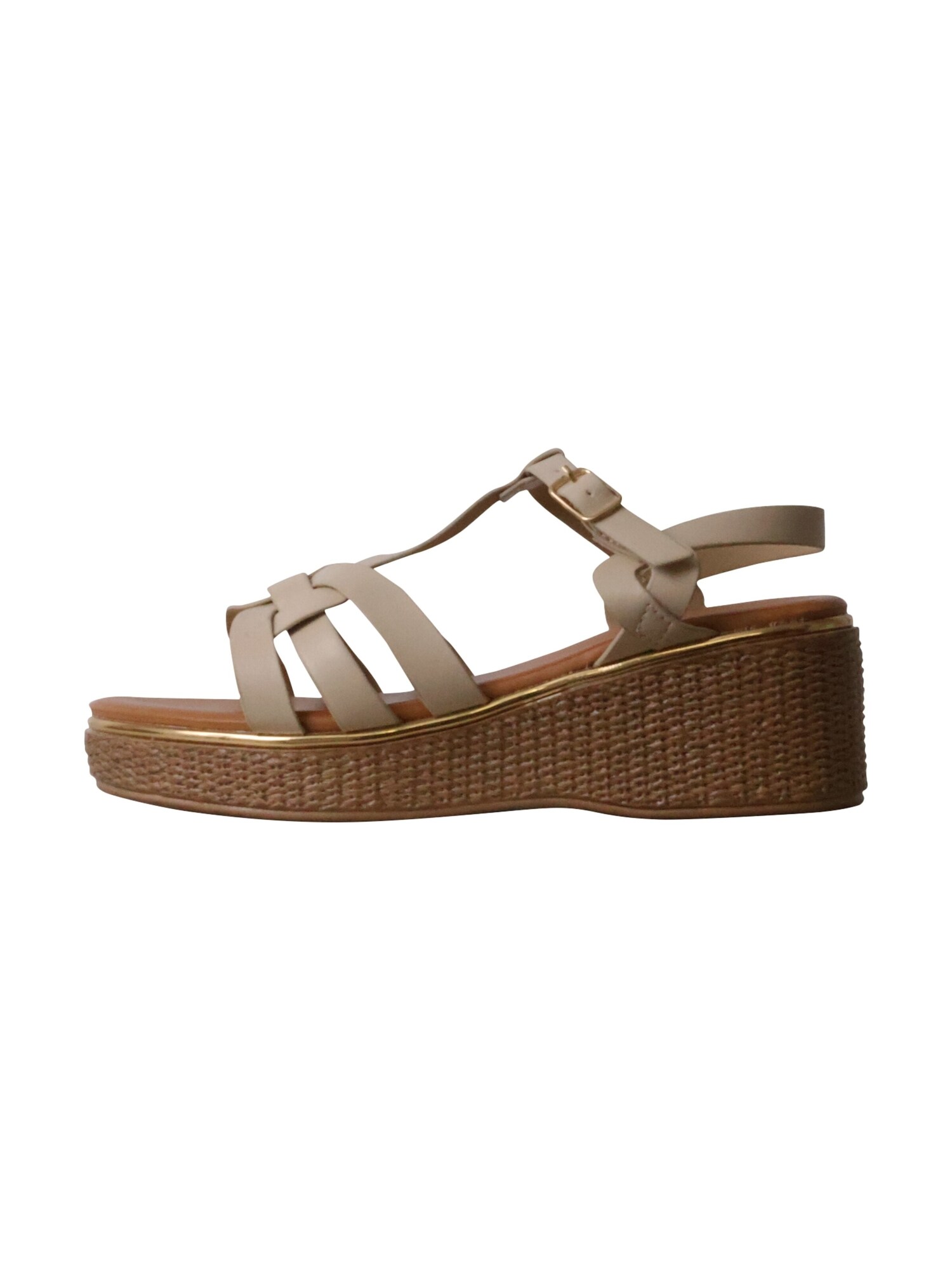 Sixth Sense Sandale Sandalen Mit Keilabsatz Und Riemchen Paris
