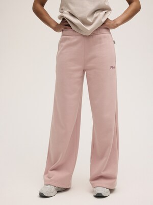 FILA Pantalón 'CALICE regular wide graphic sweat pants'  rosa