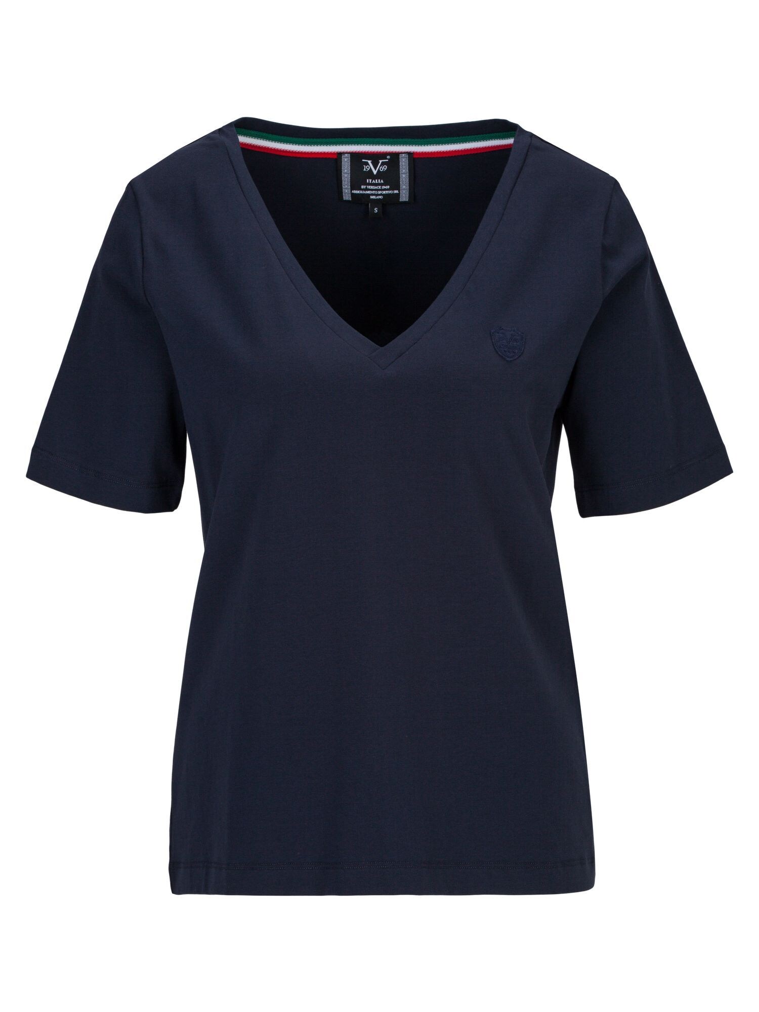 19V69 ITALIA Tricou Baila  bleumarin