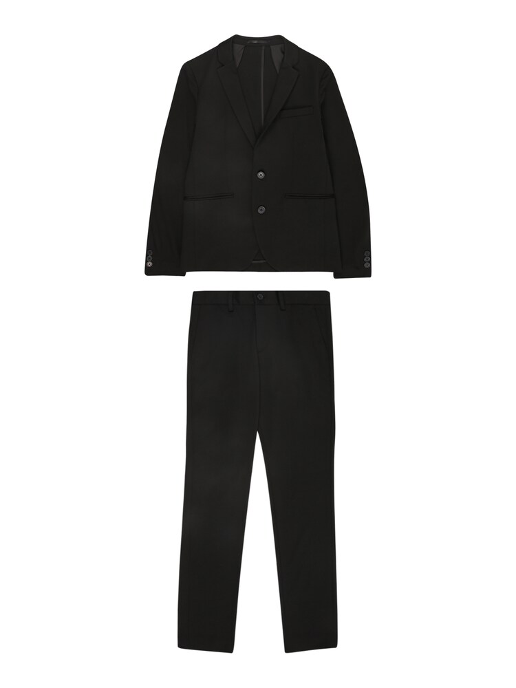 Jack & Jones Junior Anzug 'JJEJaxon' Jungen Größe 170 schwarz