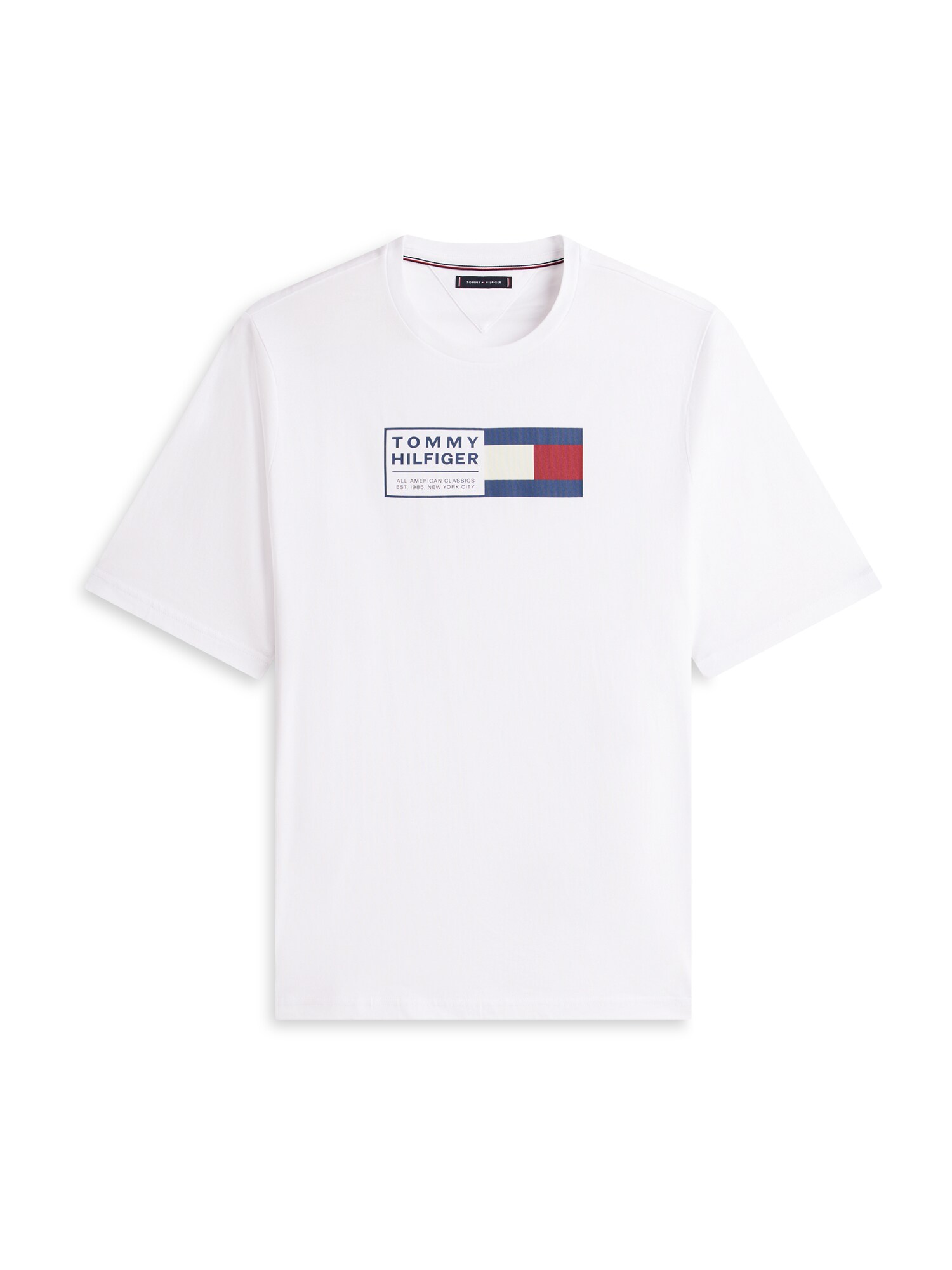 Tommy Hilfiger Big & Tall Tricou BRAND LOVE  bleumarin / roșu / alb / alb murdar