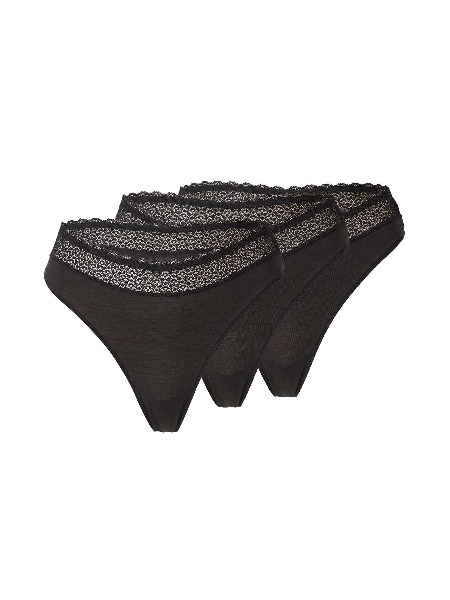 TRIUMPH Tanga Feel of Modal  negru