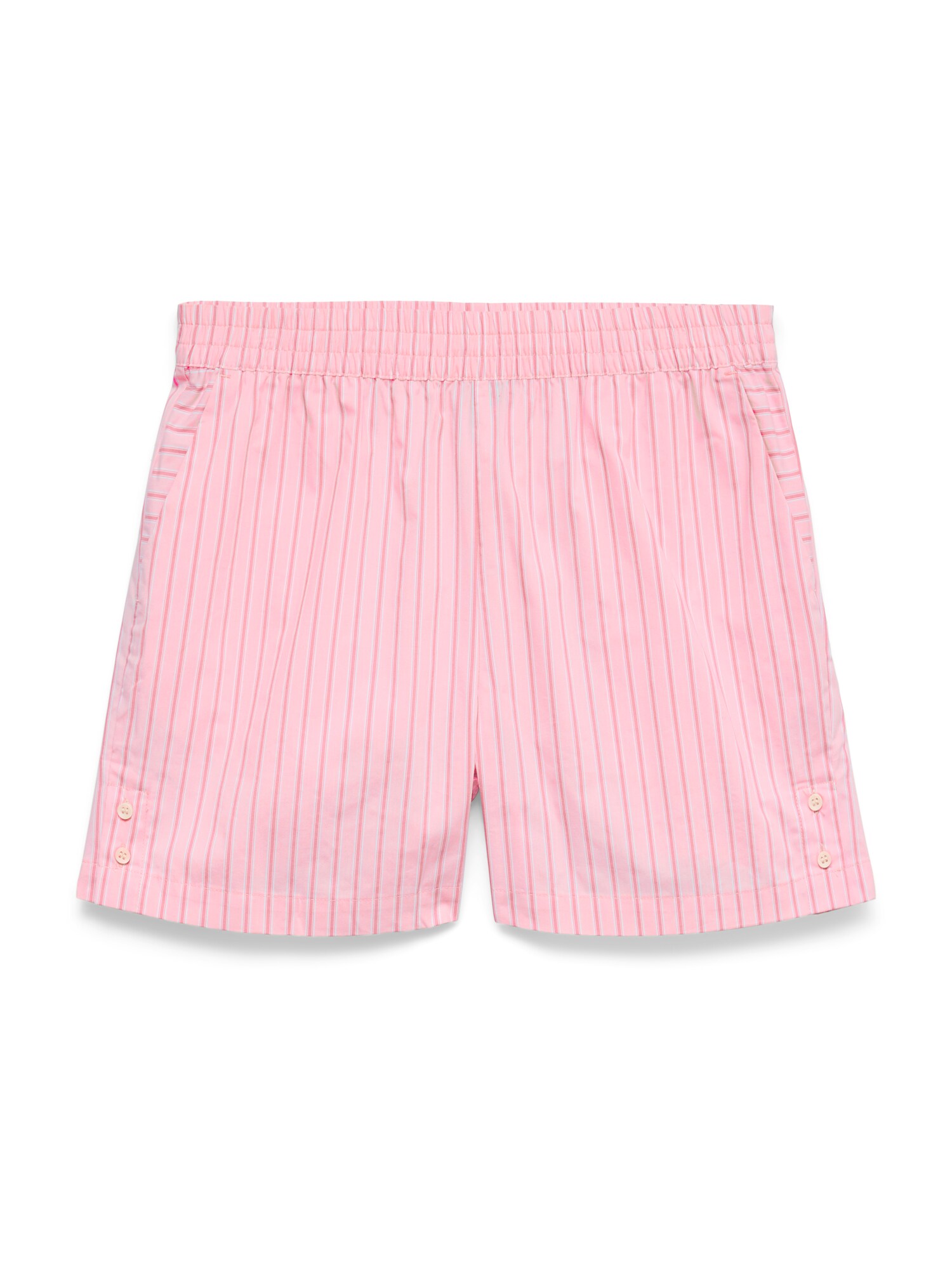 VERO MODA Pantaloni 'VMFRIBA'  roz / roz pitaya / alb
