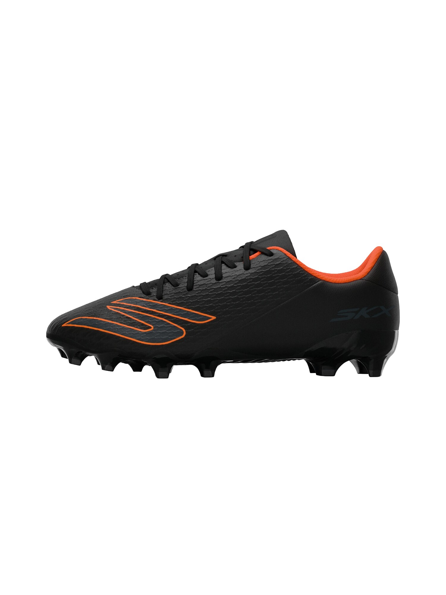 SKECHERS Ghete de fotbal CLUB  albastru marin / portocaliu neon / negru