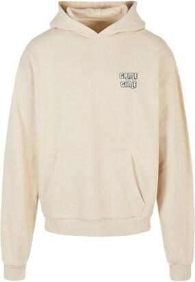 Merchcode Sweatshirt ‘Grand Start’ Sand / Blauw / Rood / Wit