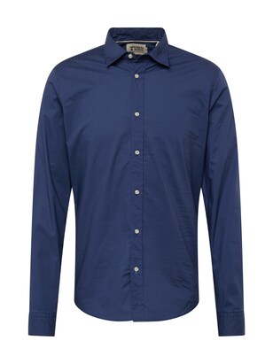 Scotch & Soda Overhemd ‘Essential’ Marine