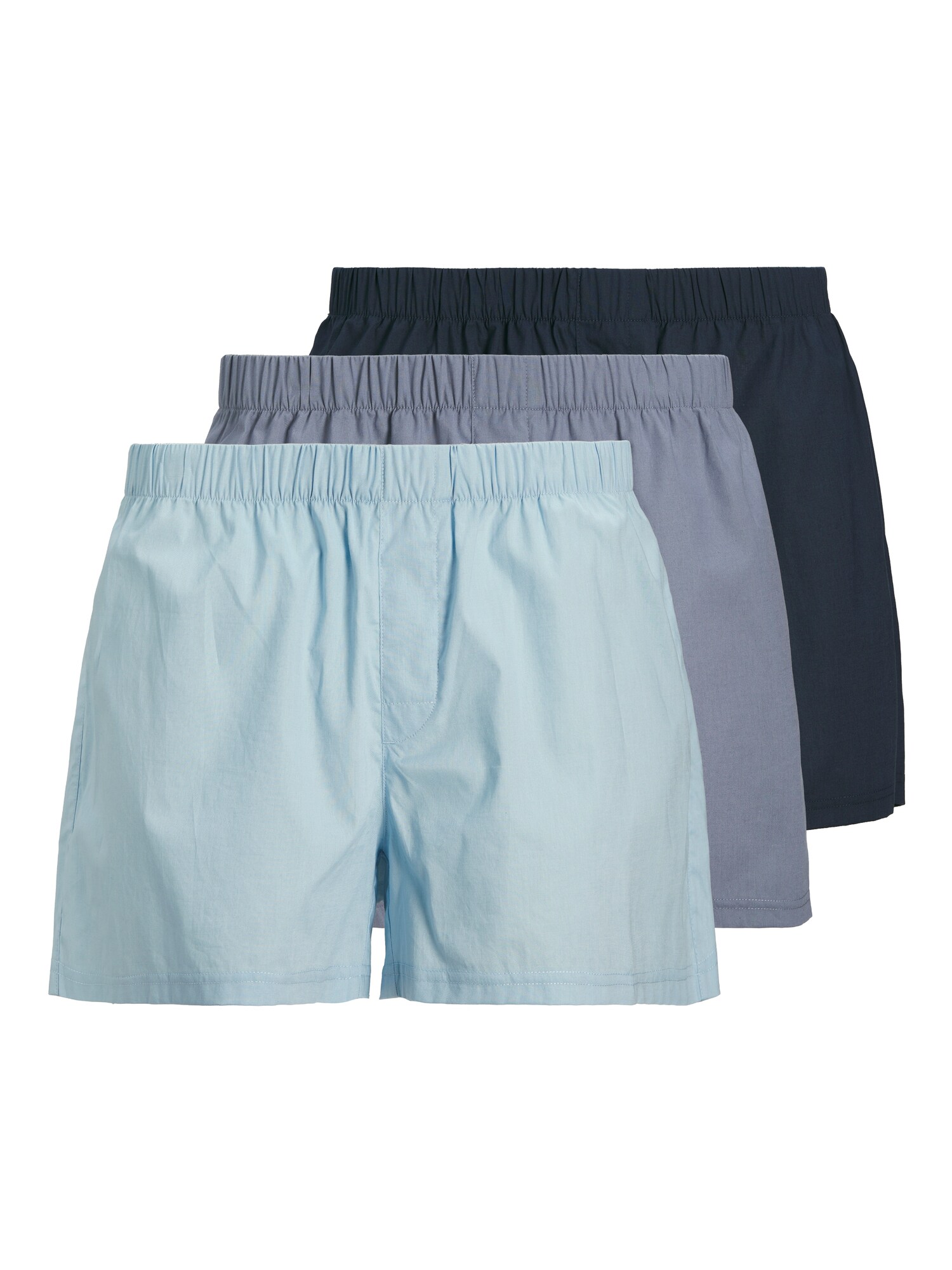 JACK & JONES Boxeri JACMilano  bleumarin / opal / albastru deschis