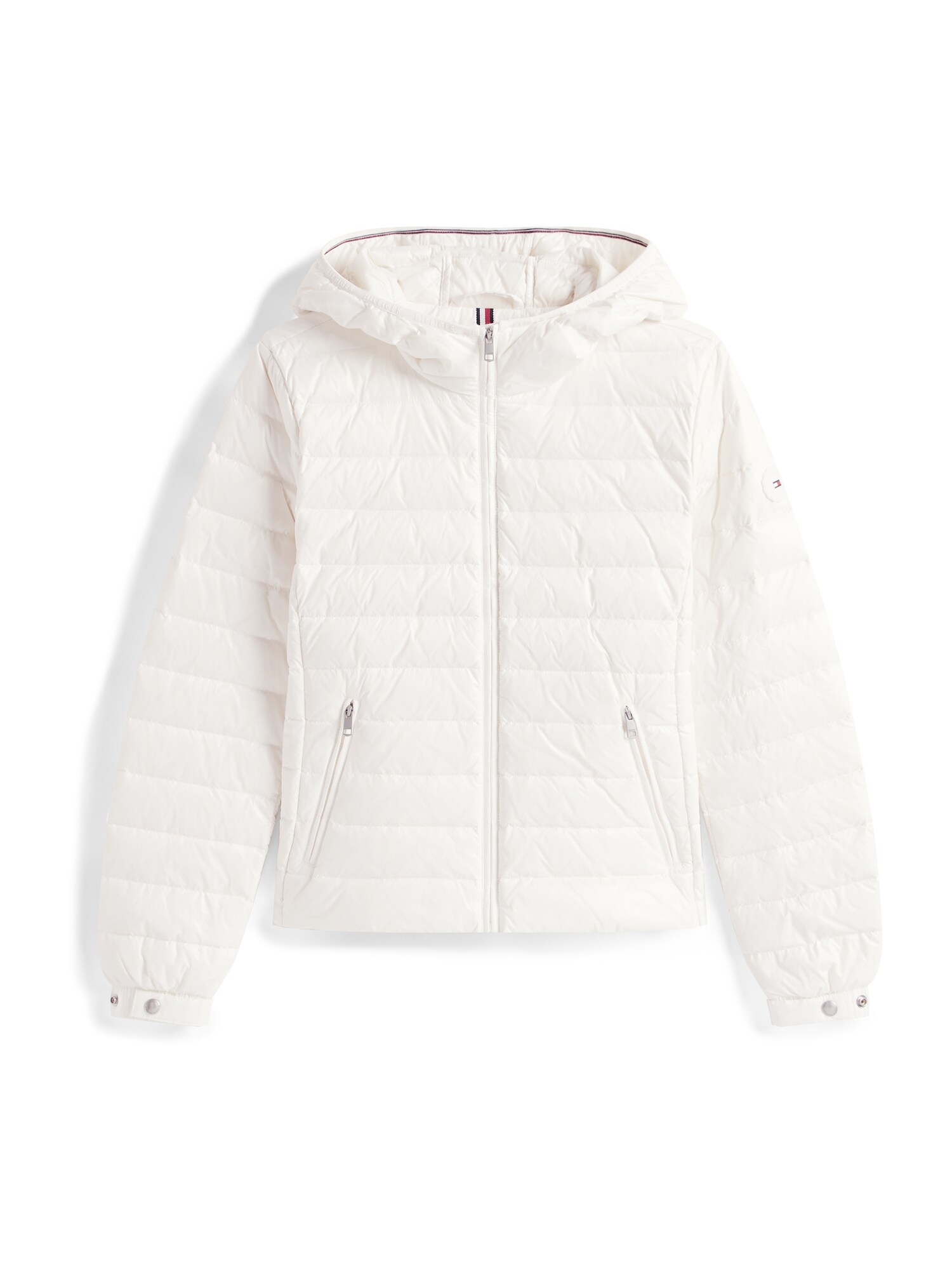 TOMMY HILFIGER Geacă de primăvară-toamnă  alb