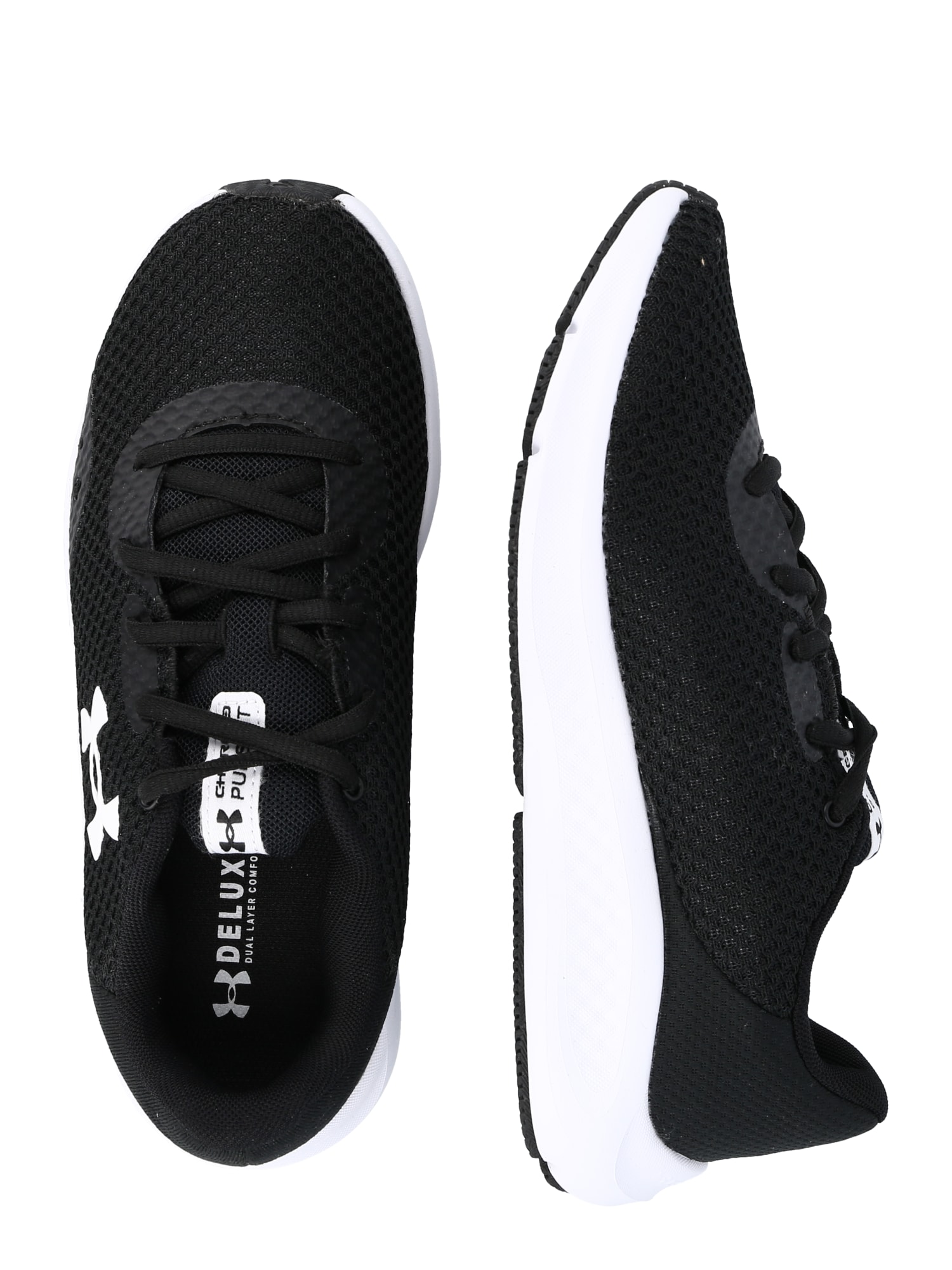 UNDER ARMOUR Futócipők 'Charged Pursuit 3'  fekete / fehér termék 2. képe
