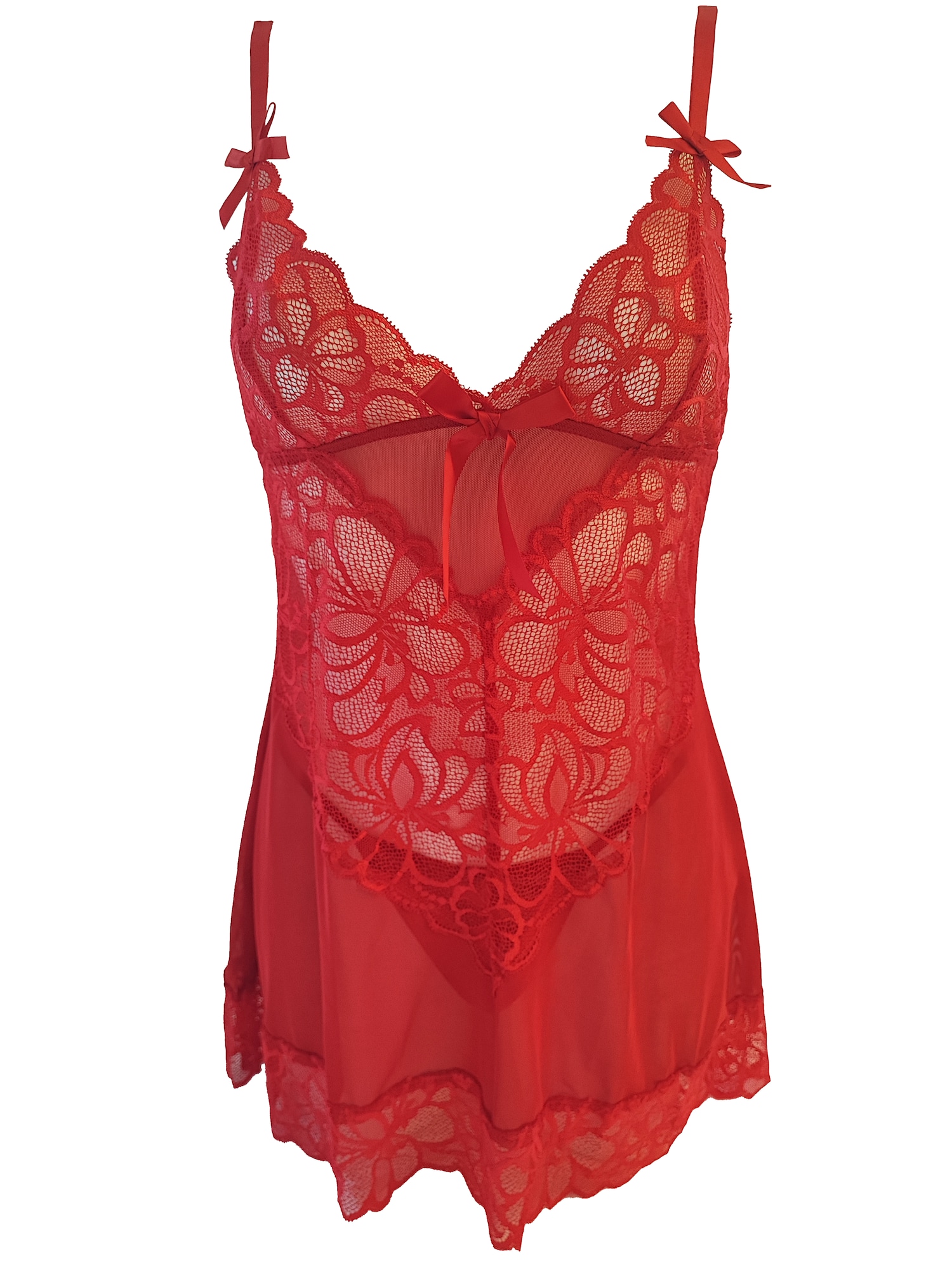 Thumbnail - ORGANZA Lingerie Neglige Spitzenneglig