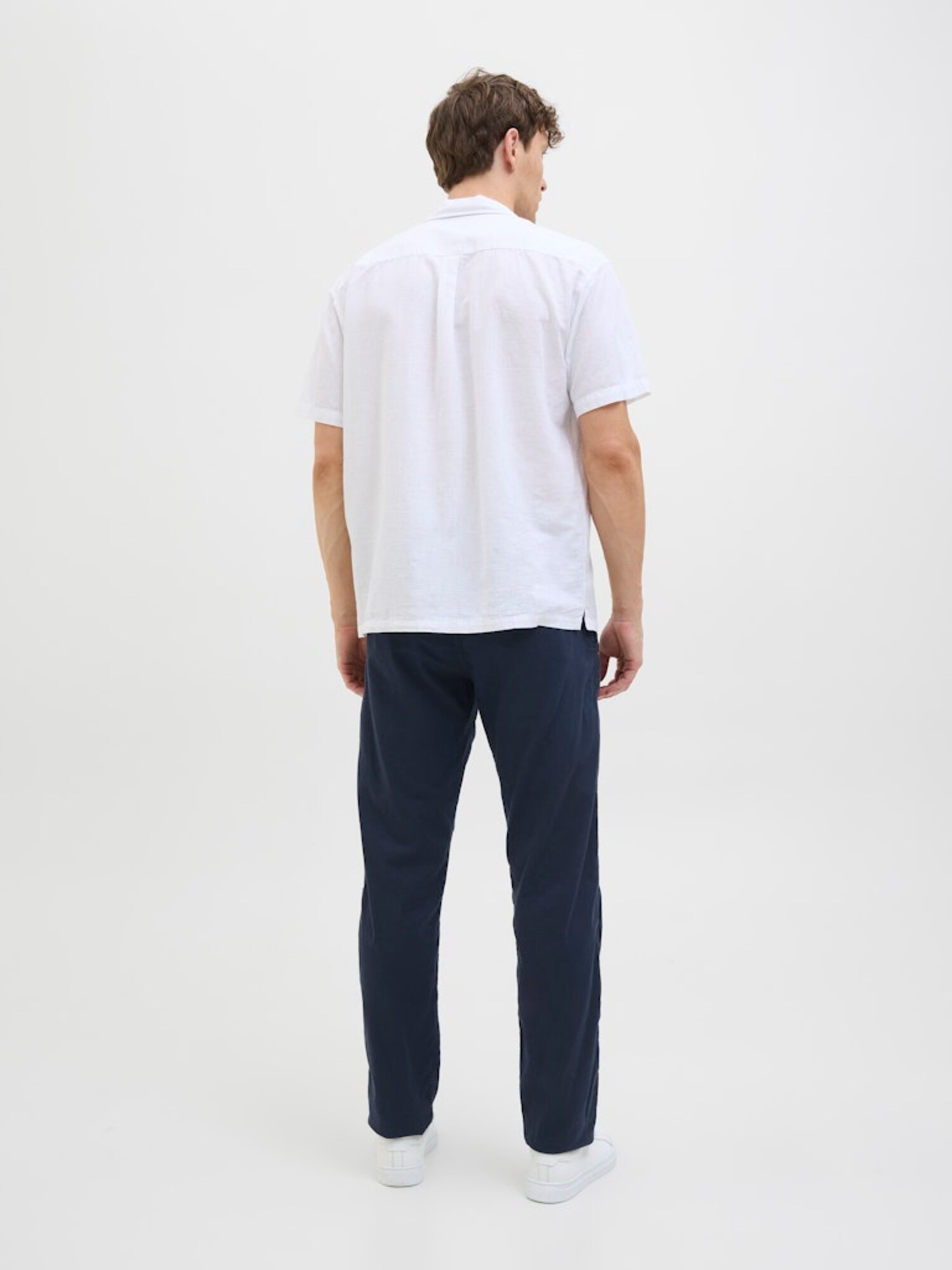 JACK & JONES Chino nohavice 'JPSTKANE' námornícka modrá (obrázok 4)