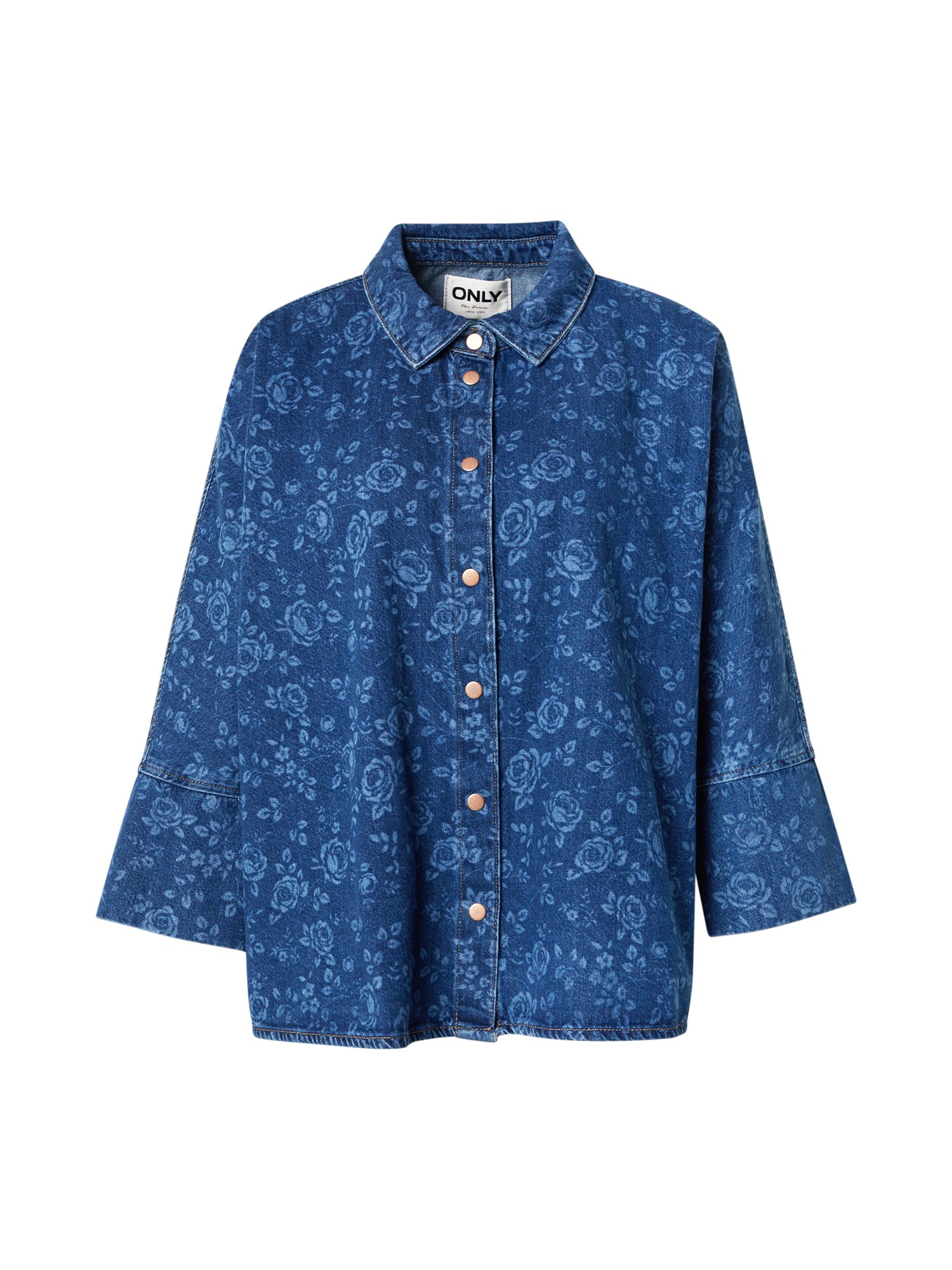 ONLY Bluză ONLGRACE  albastru deschis / albastru închis