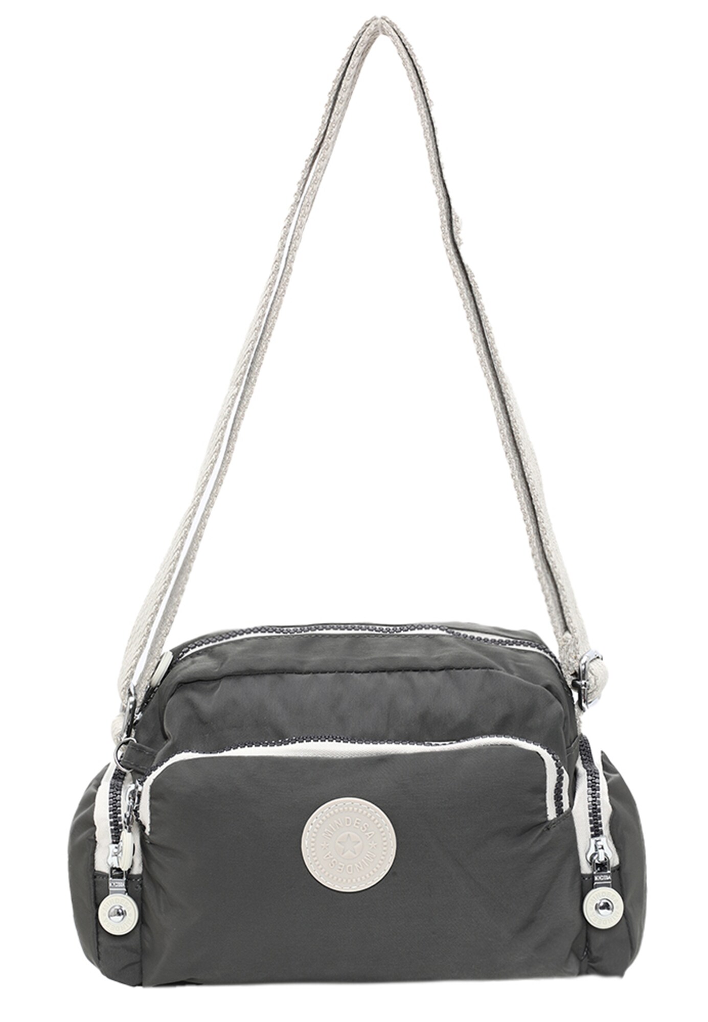 Mindesa Geantă de umăr  gri deschis / gri închis