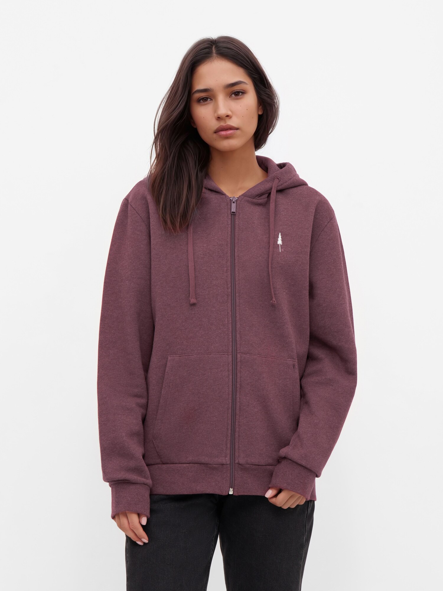 Thumbnail - Reissverschluss Hoodie 'TreeHoodie Zip'
