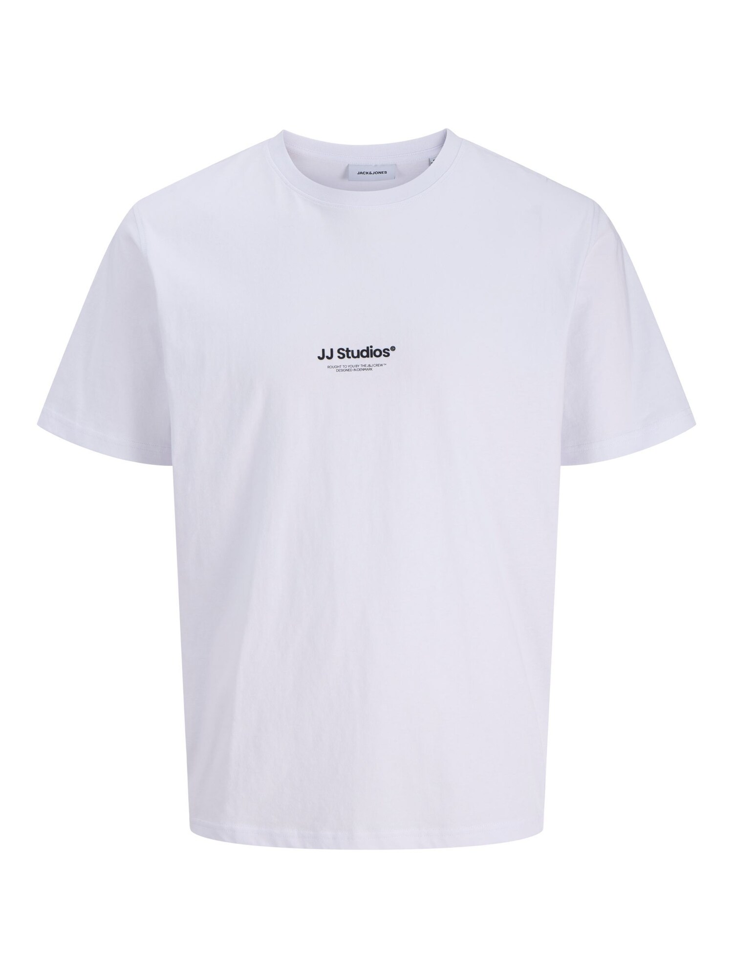 JACK & JONES Tricou JJESOHO negru / alb