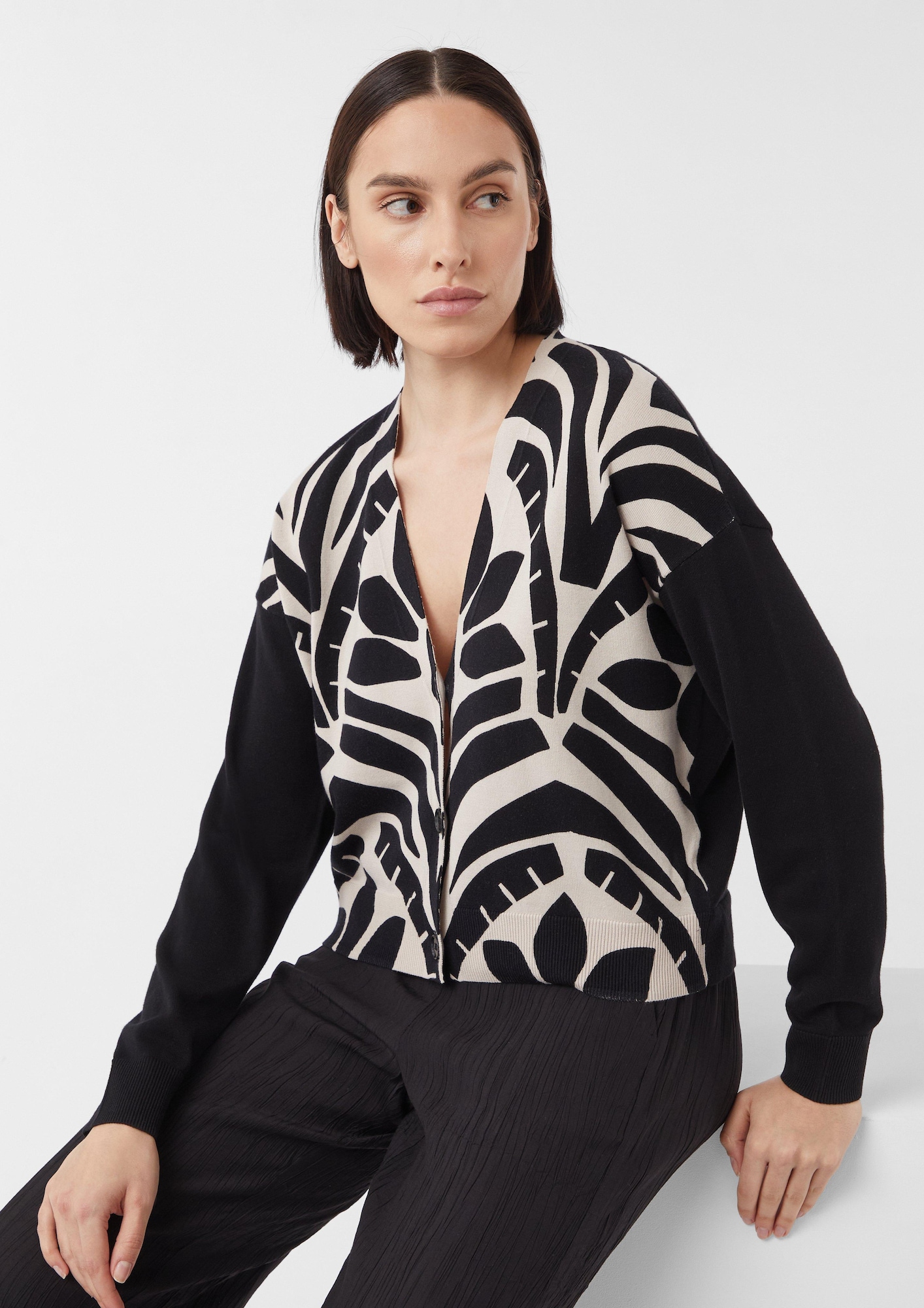 Thumbnail - comma casual identity Strickjacke