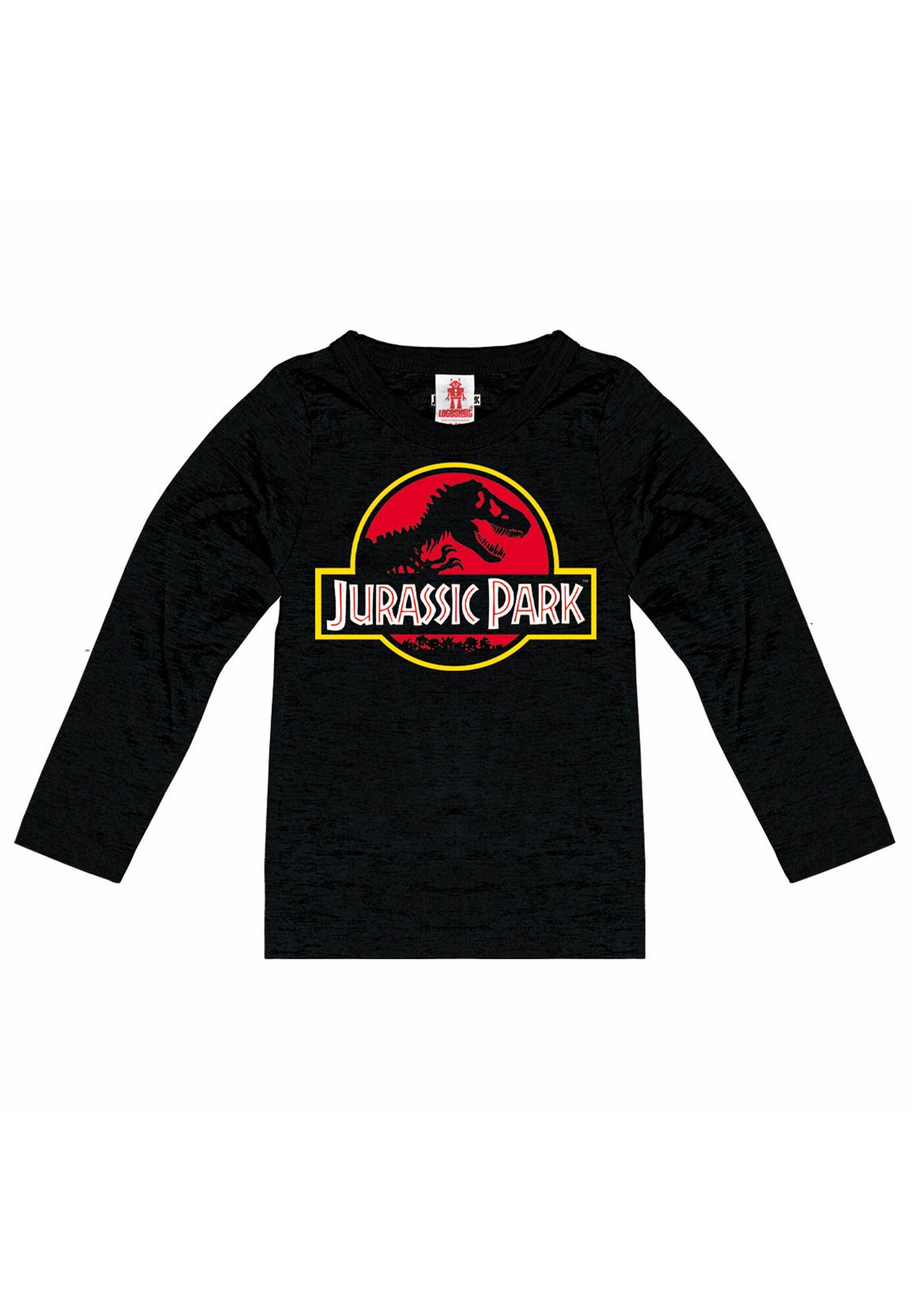 Logoshirt Langarmshirt Jurassic Park Logo