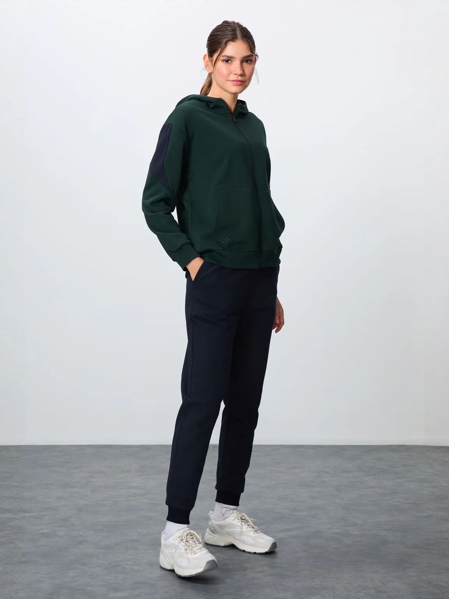 Tommy Life Jogging komplet mornarsko plava / zelena