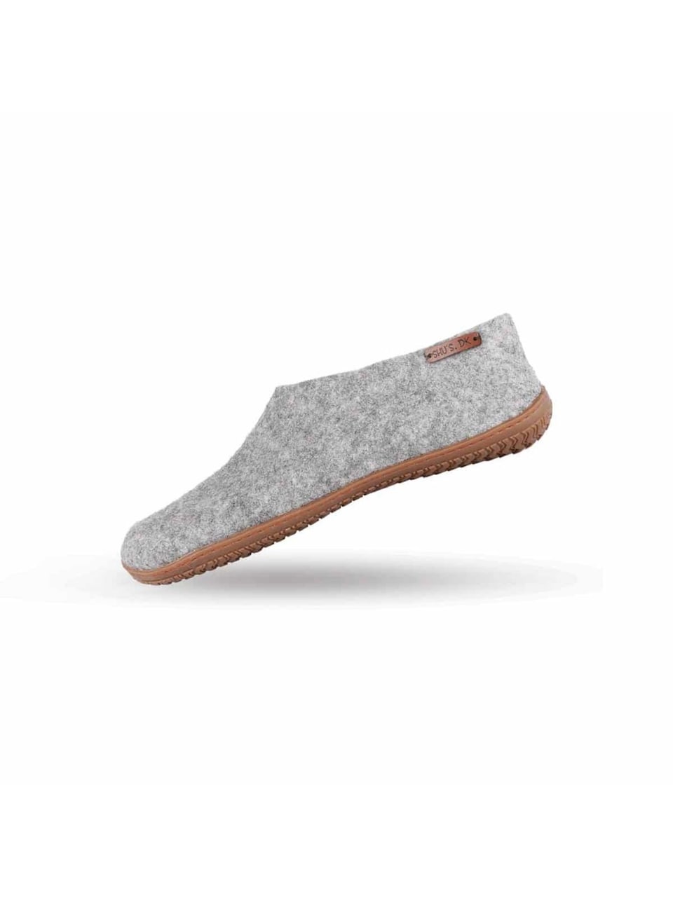 Innesko 'Uldhjemmesko (100% ren uld) m/Gummisål Dansk Design fra SHUS'