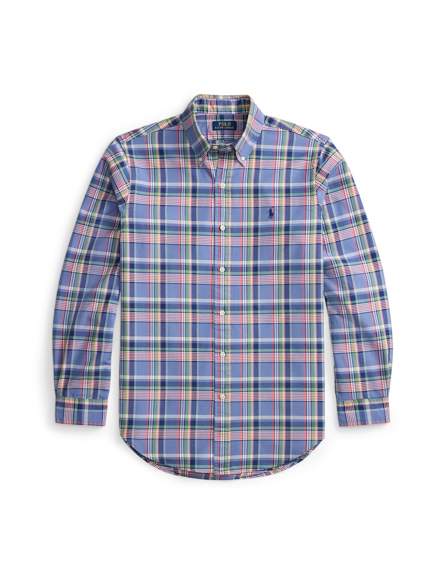 Polo Ralph Lauren Cămașă CLASSIC  bleumarin / albastru regal / verde limetă / rubiniu