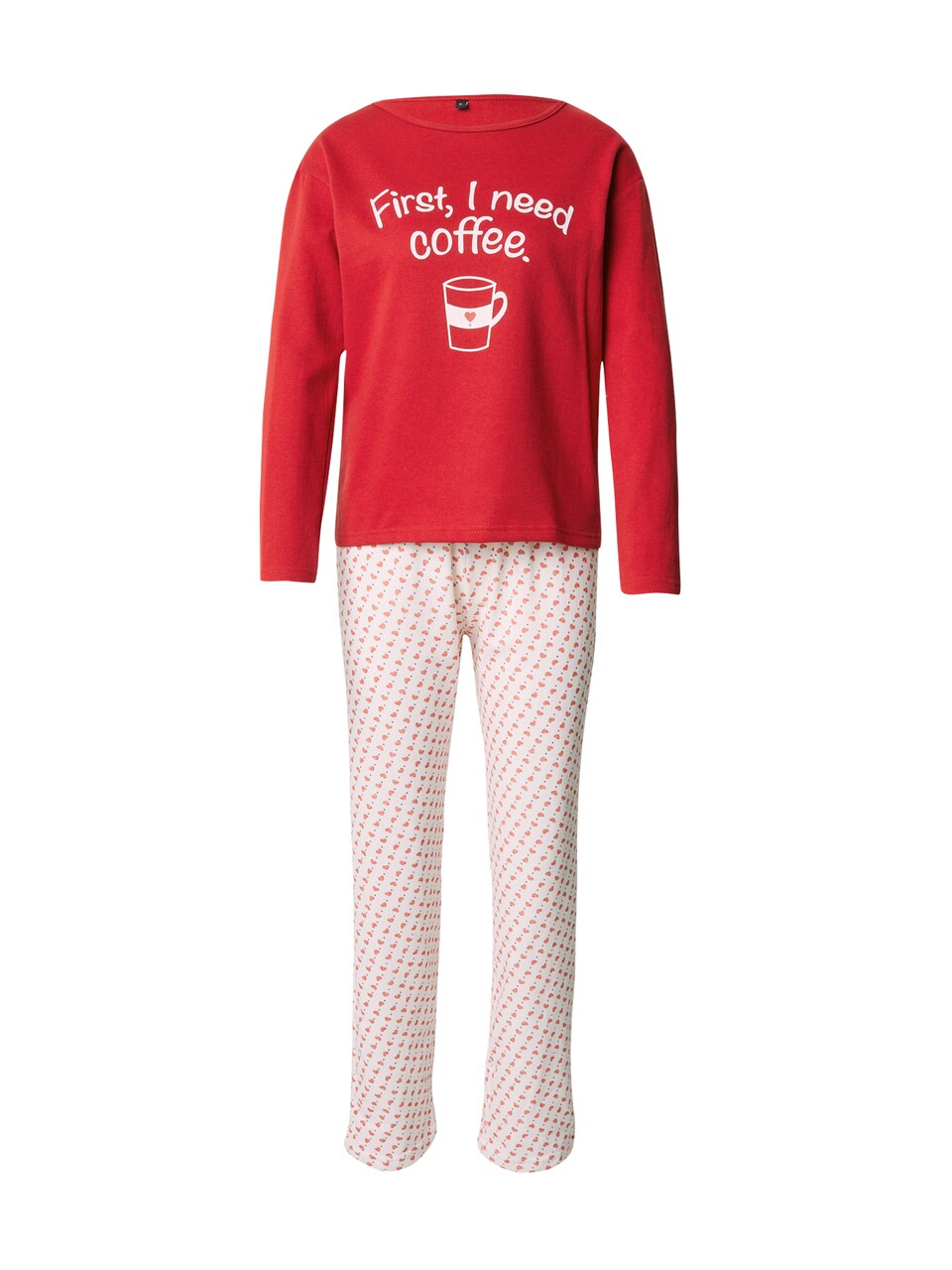 Pyjamas mörklila / röd