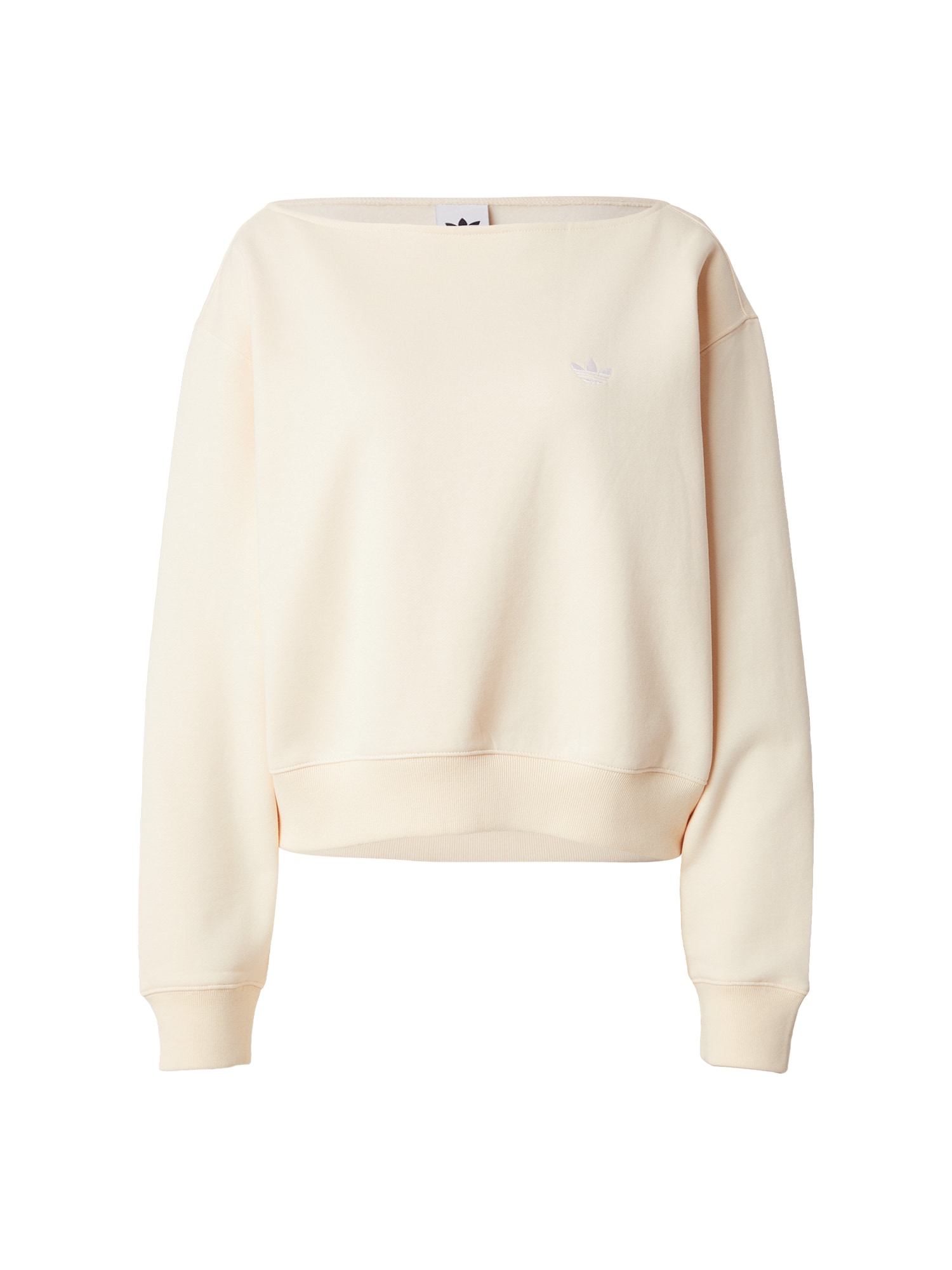 ADIDAS ORIGINALS Bluză de molton ESS fildeş