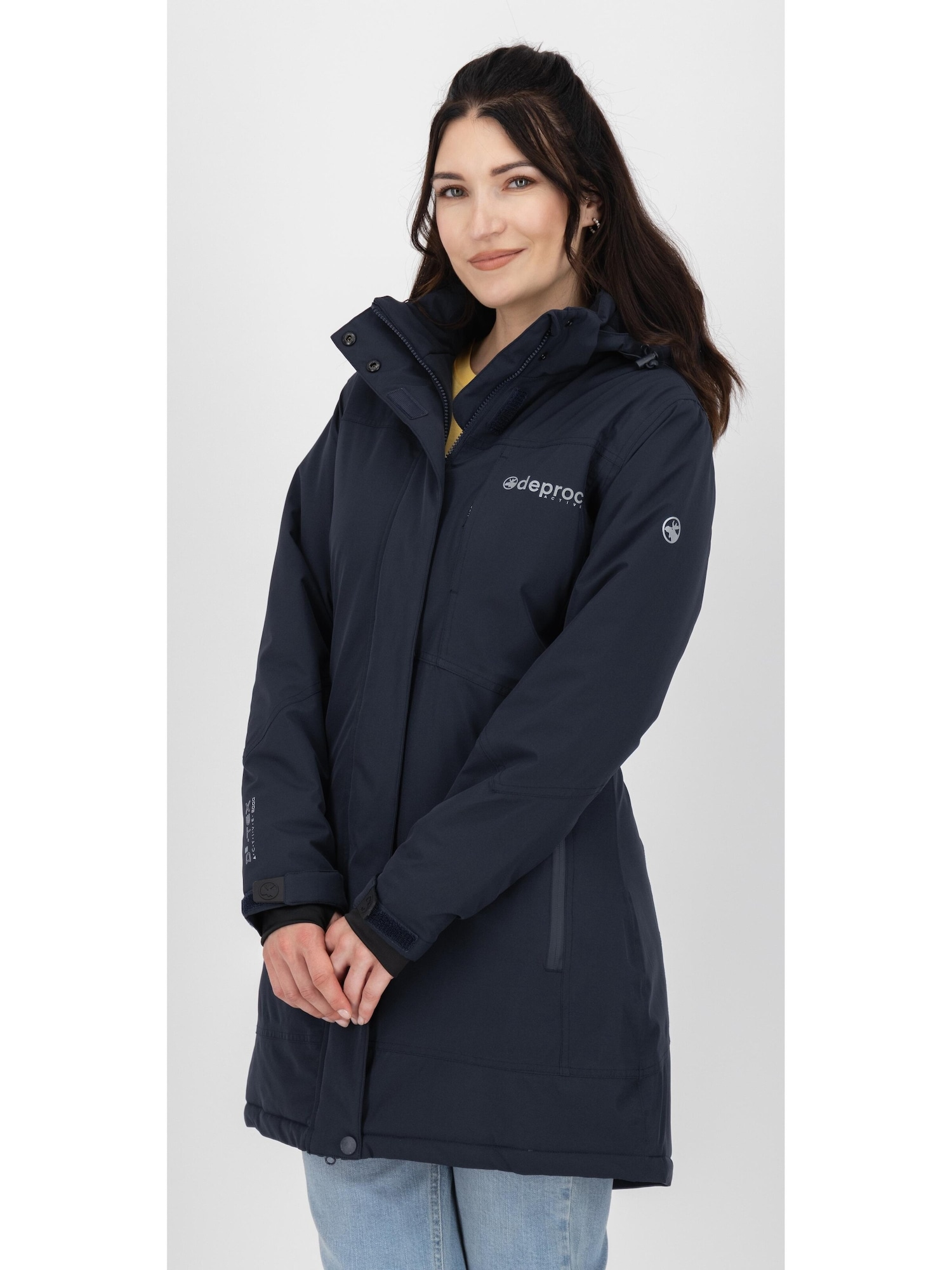 deproc Giacca invernale 'MONTREAL WMN'  blu scuro