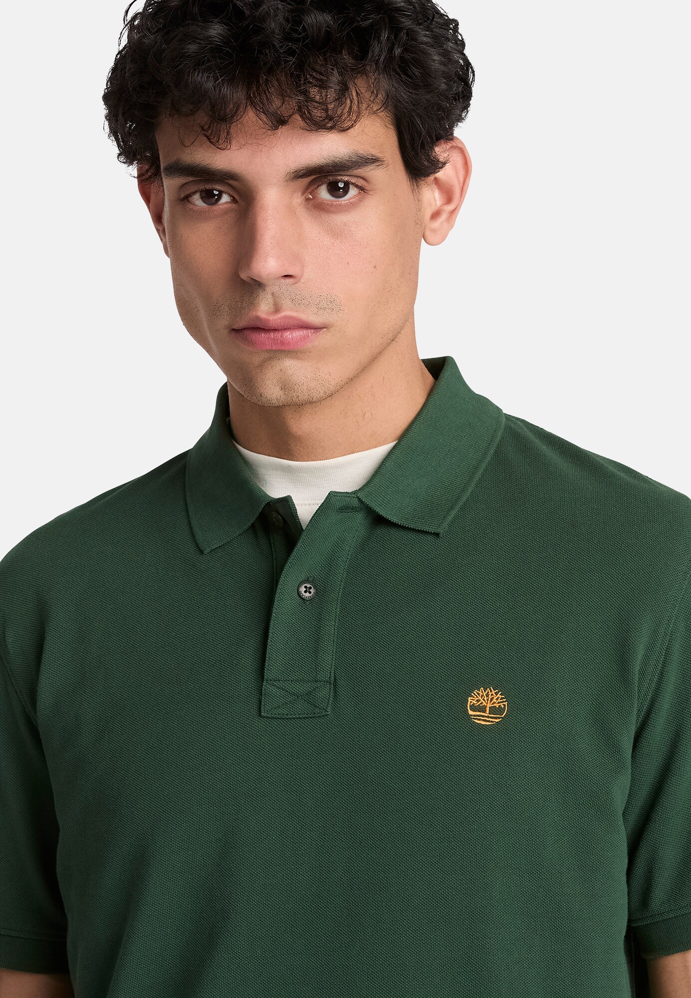 TIMBERLAND Camiseta  verde oscuro – imagen 4