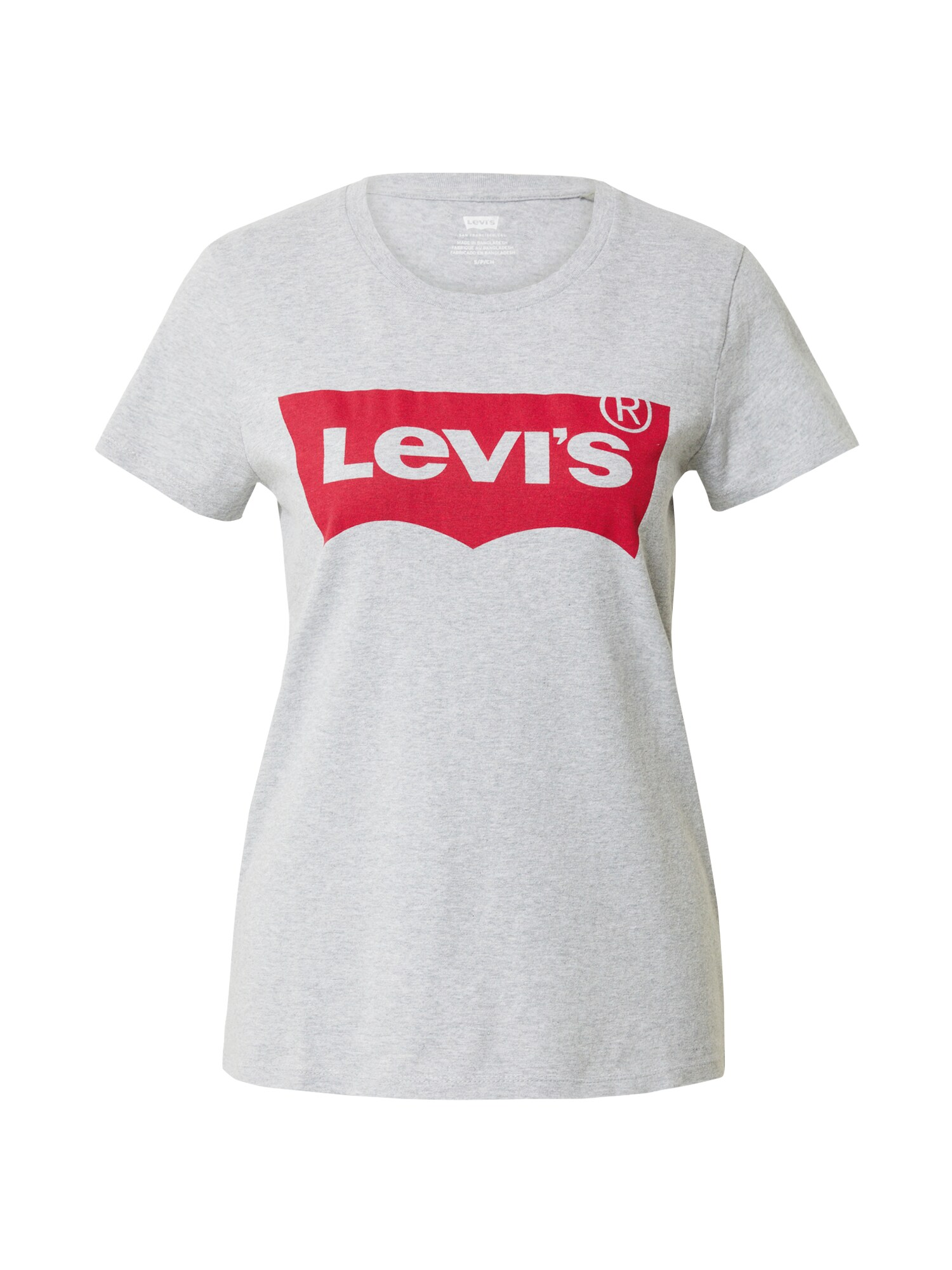 LEVI'S ® Tricou 'The Perfect'  gri amestecat / roșu