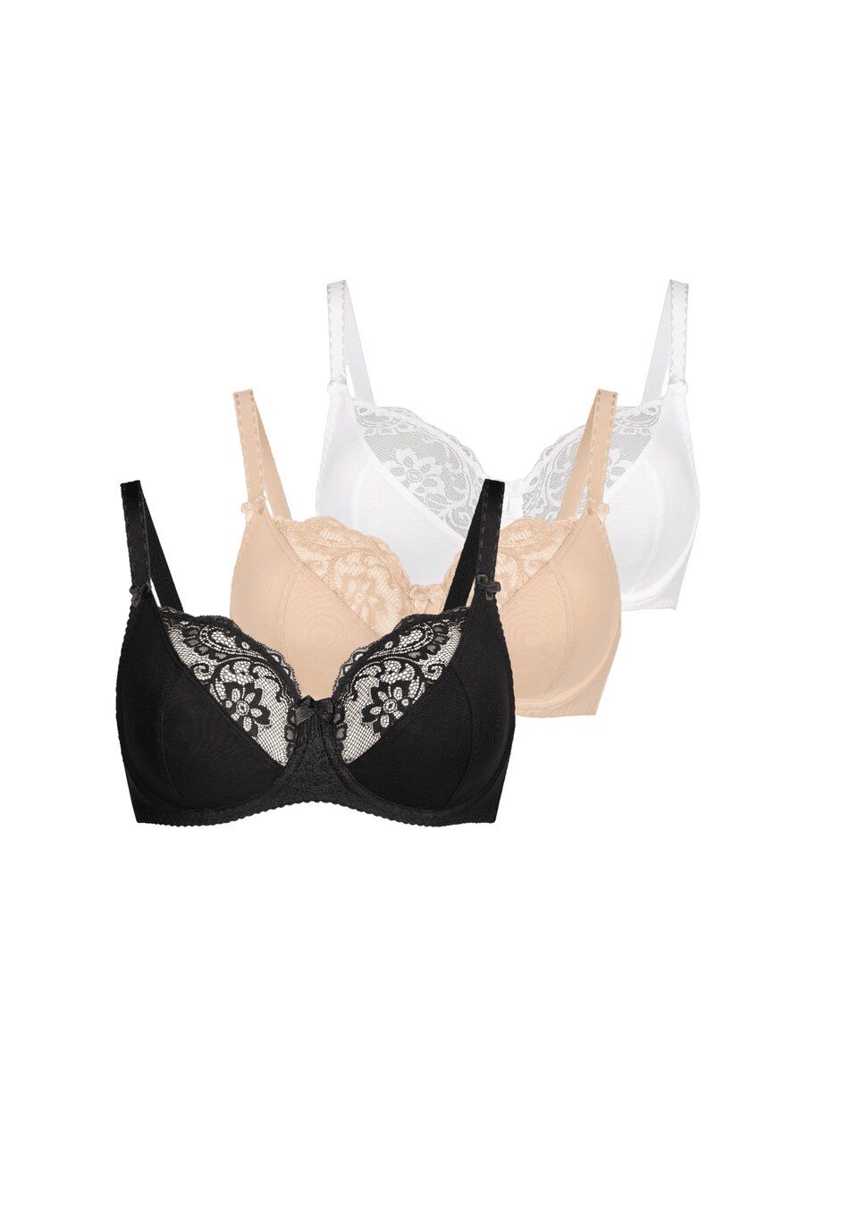Behå 'Anastasia' beige / svart