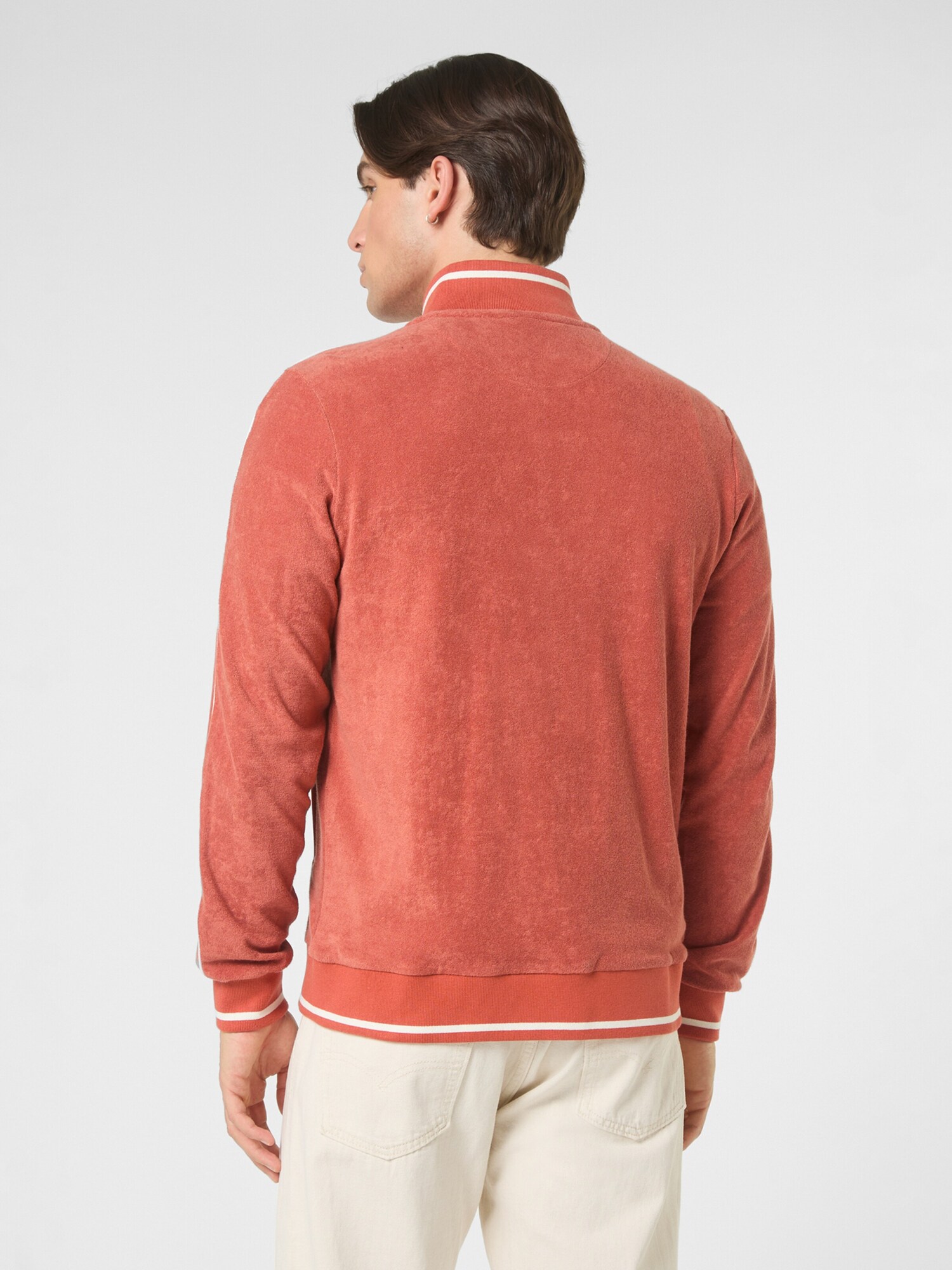 FILA Sudadera con cremallera 'TAVARNUZZE regular towelling track jacket' rojo – imagen 2
