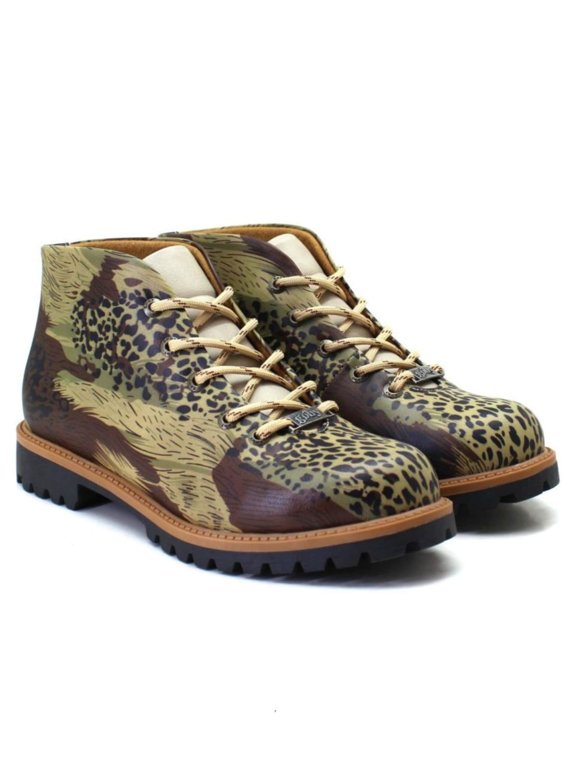 Goby Ankelboots 'Women's Green Ankle boots TKS158' dam
