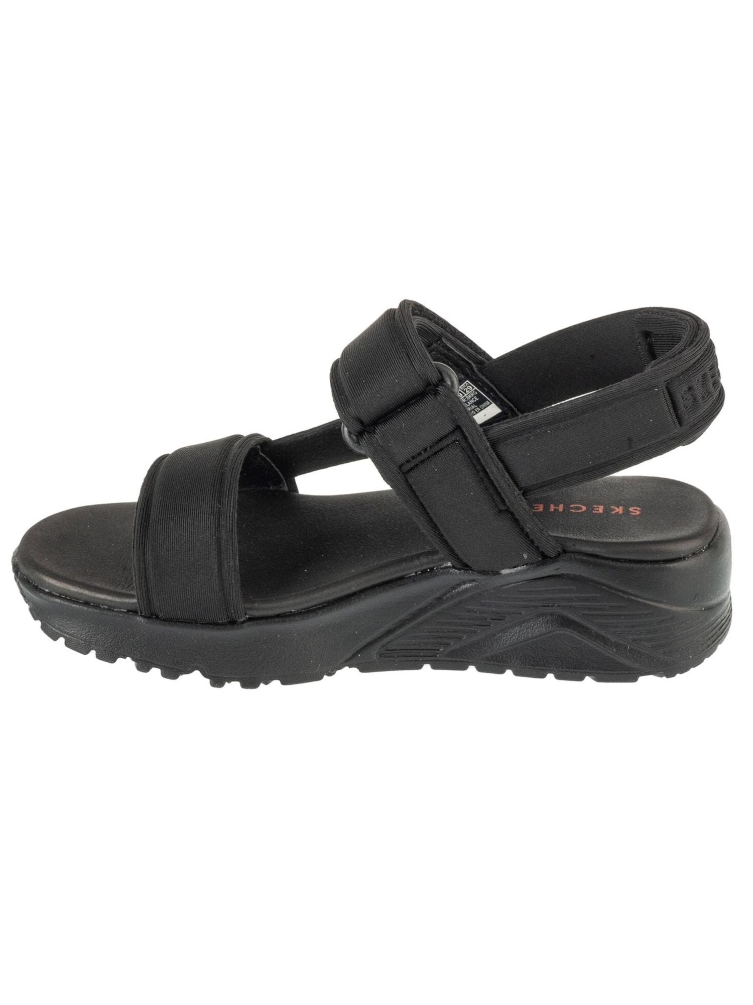 SKECHERS Sandále 'Skechers Uno Lite Sandal - Sunny Stand'  čierna