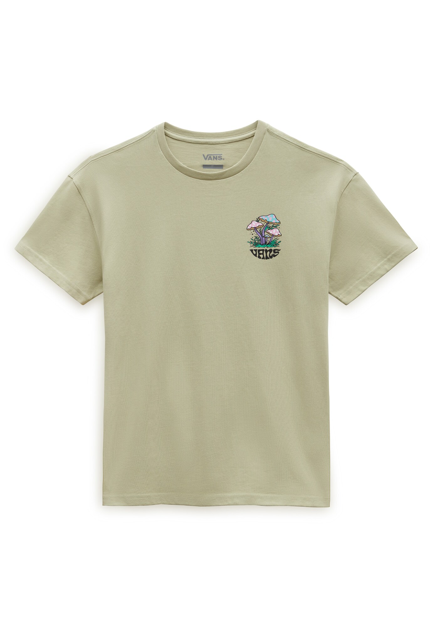 VANS Póló 'UTOPIA'  khaki / lila / rózsaszín / fekete akciós termékkép 1