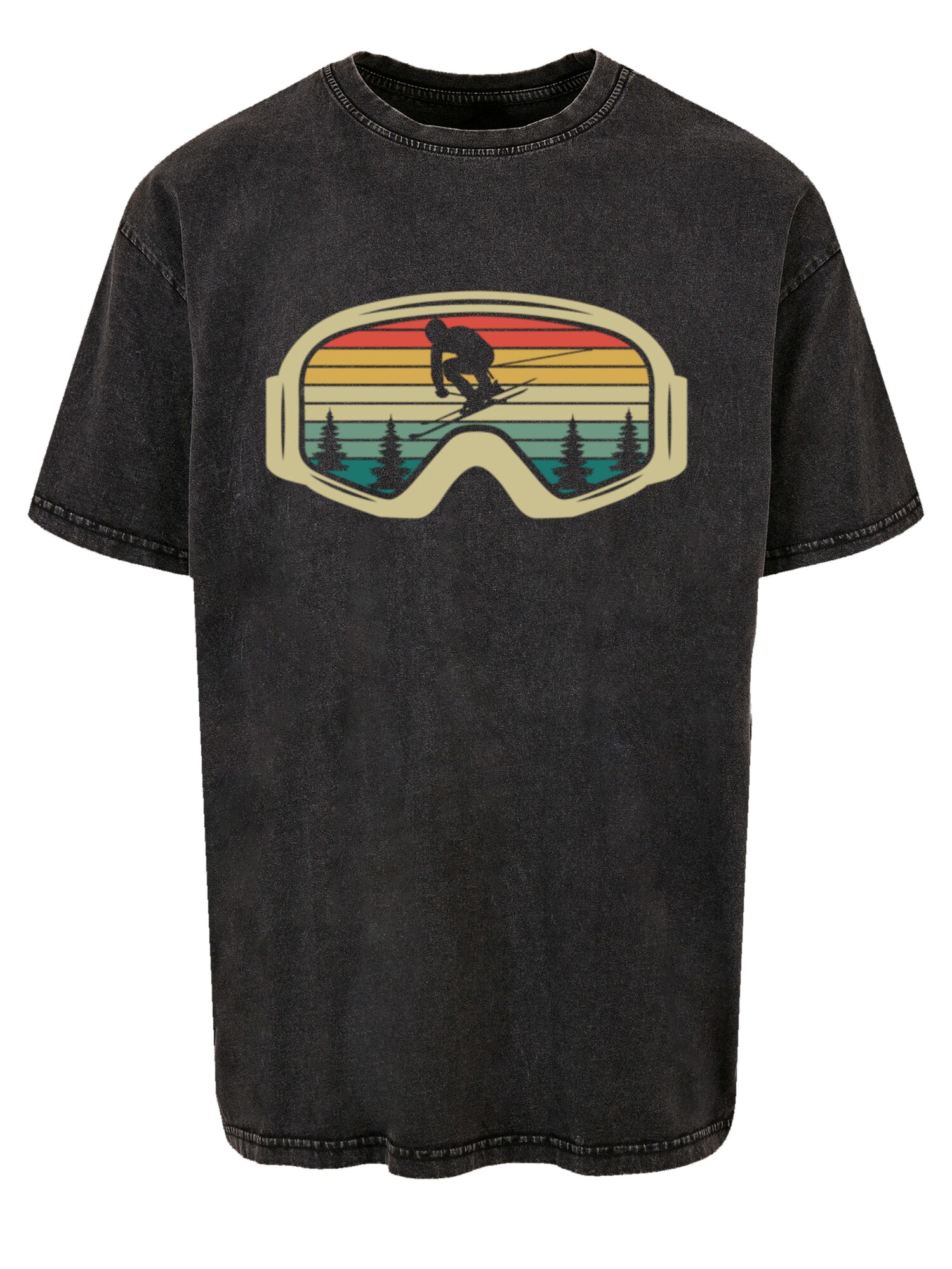 Thumbnail - F4NT4STIC T-Shirt Retro Skibrille Wintersport