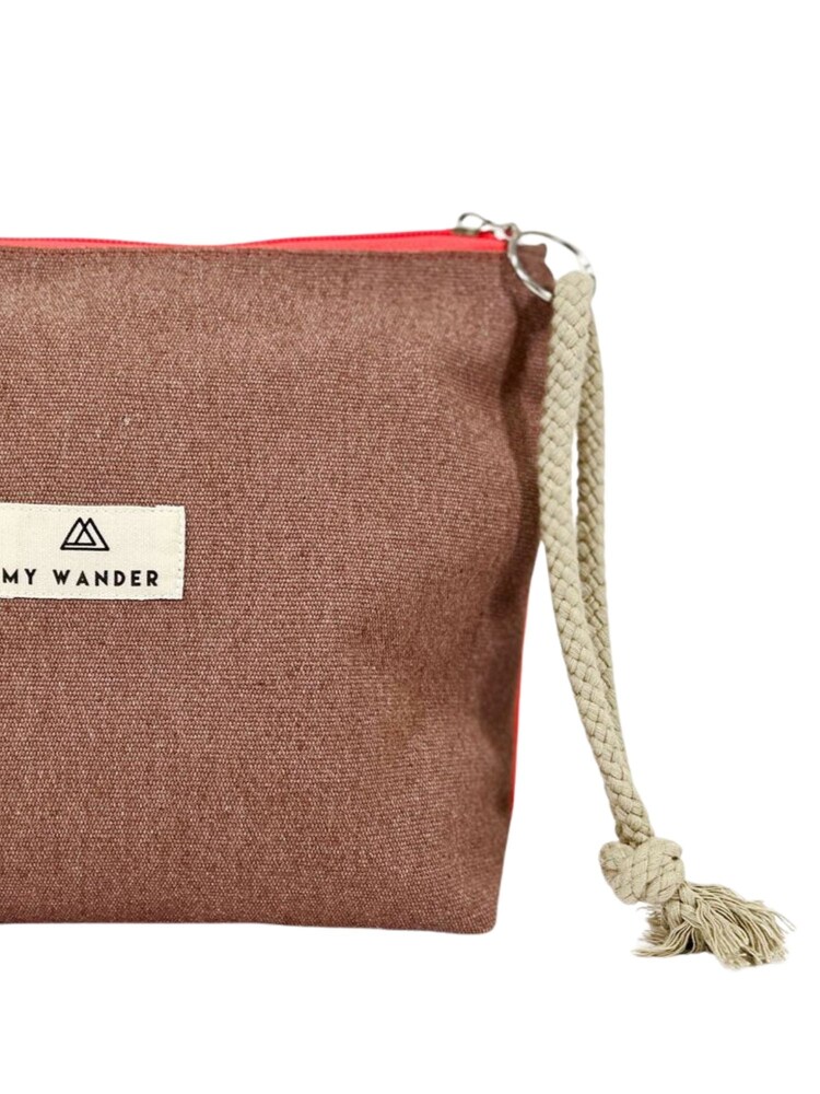 Mywander Kulturtasche 'Portofino Repelente' Damen Größe 26 cm x 19 cm x 8cm braun