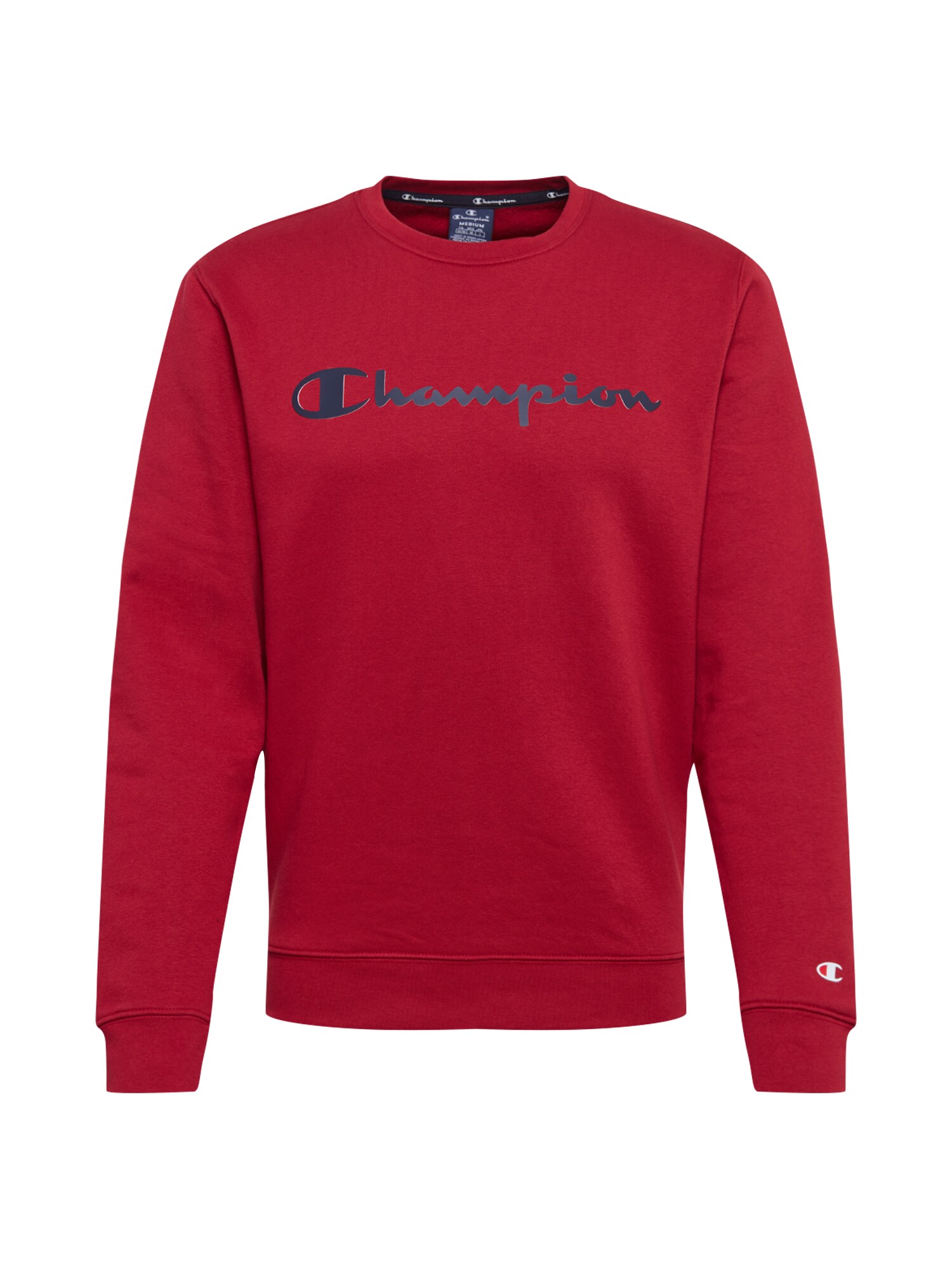Champion Authentic Athletic Apparel Megztinis be užsegimo  raudona / juoda