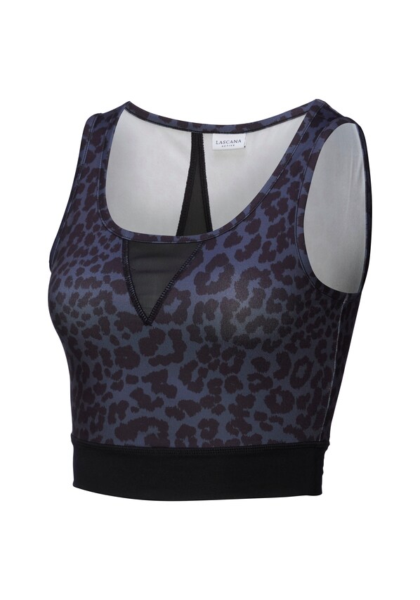 LASCANA ACTIVE, Sport top, szürke, 2 kép a 6 közül