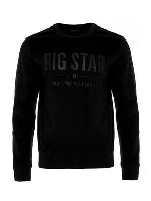 BIG STAR Sweatshirt ‘ECODORT’ Grijs / Zwart